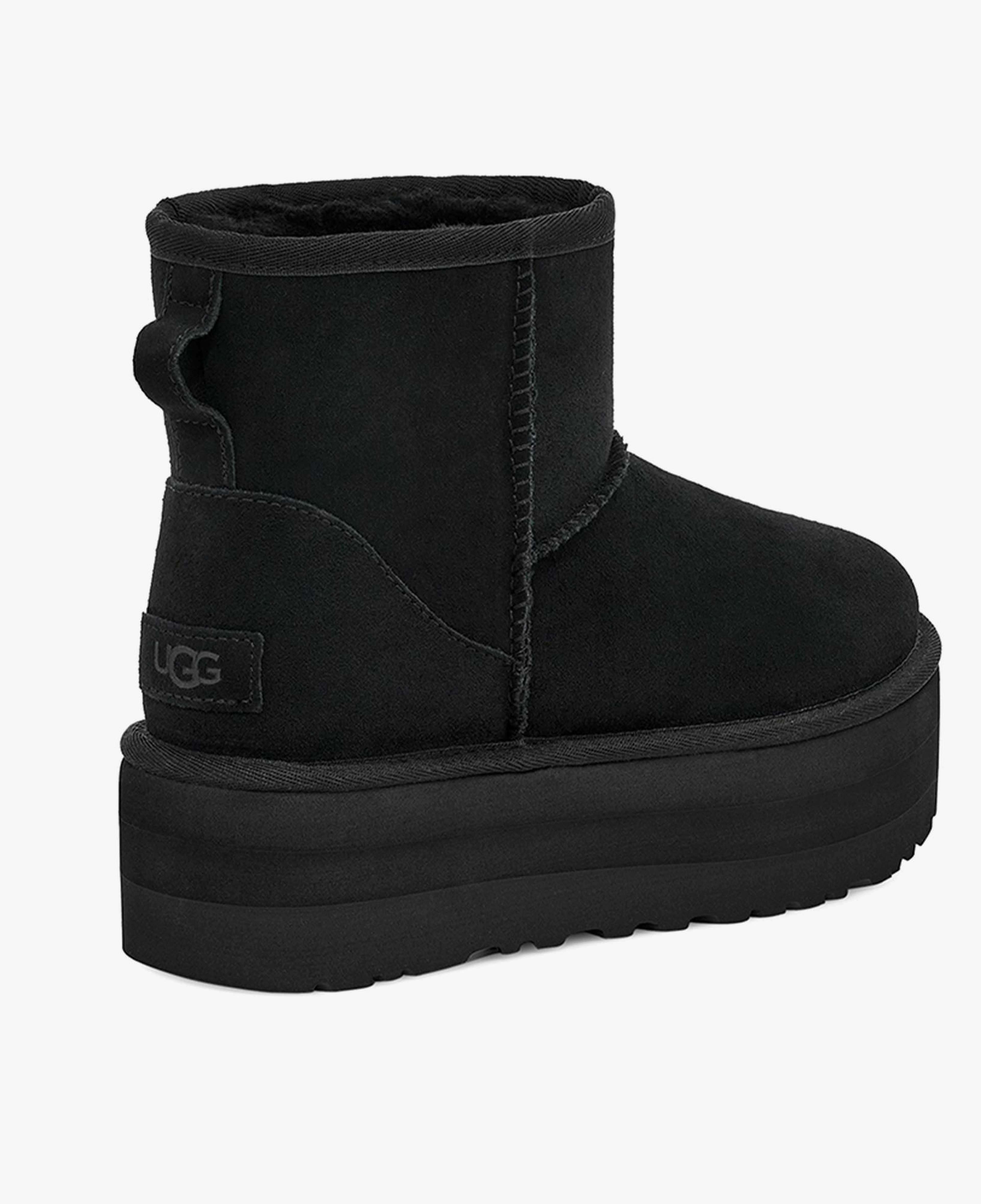UGG Classic Mini Platform Kadın Siyah Bot