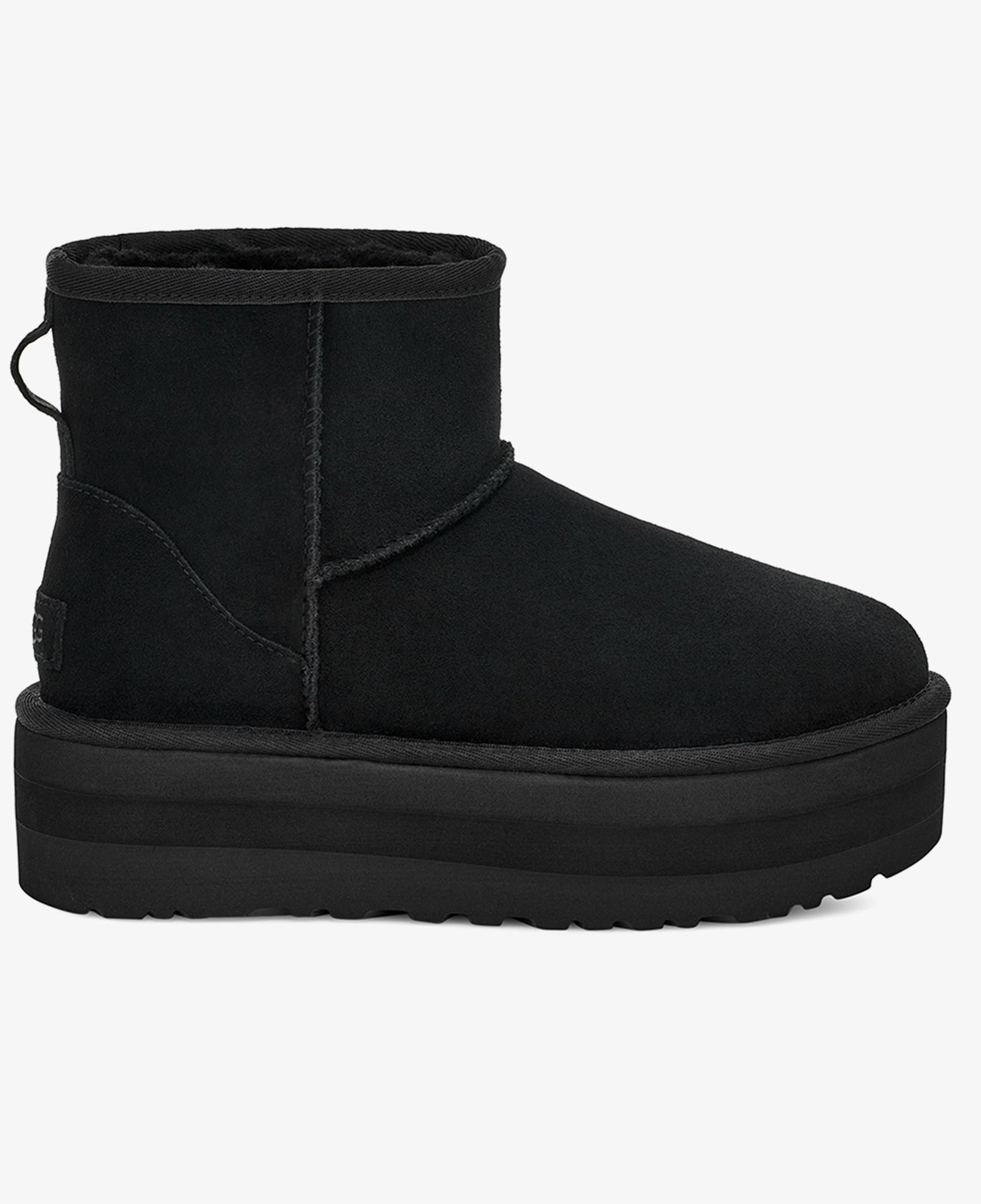 UGG Classic Mini Platform Kadın Siyah Bot