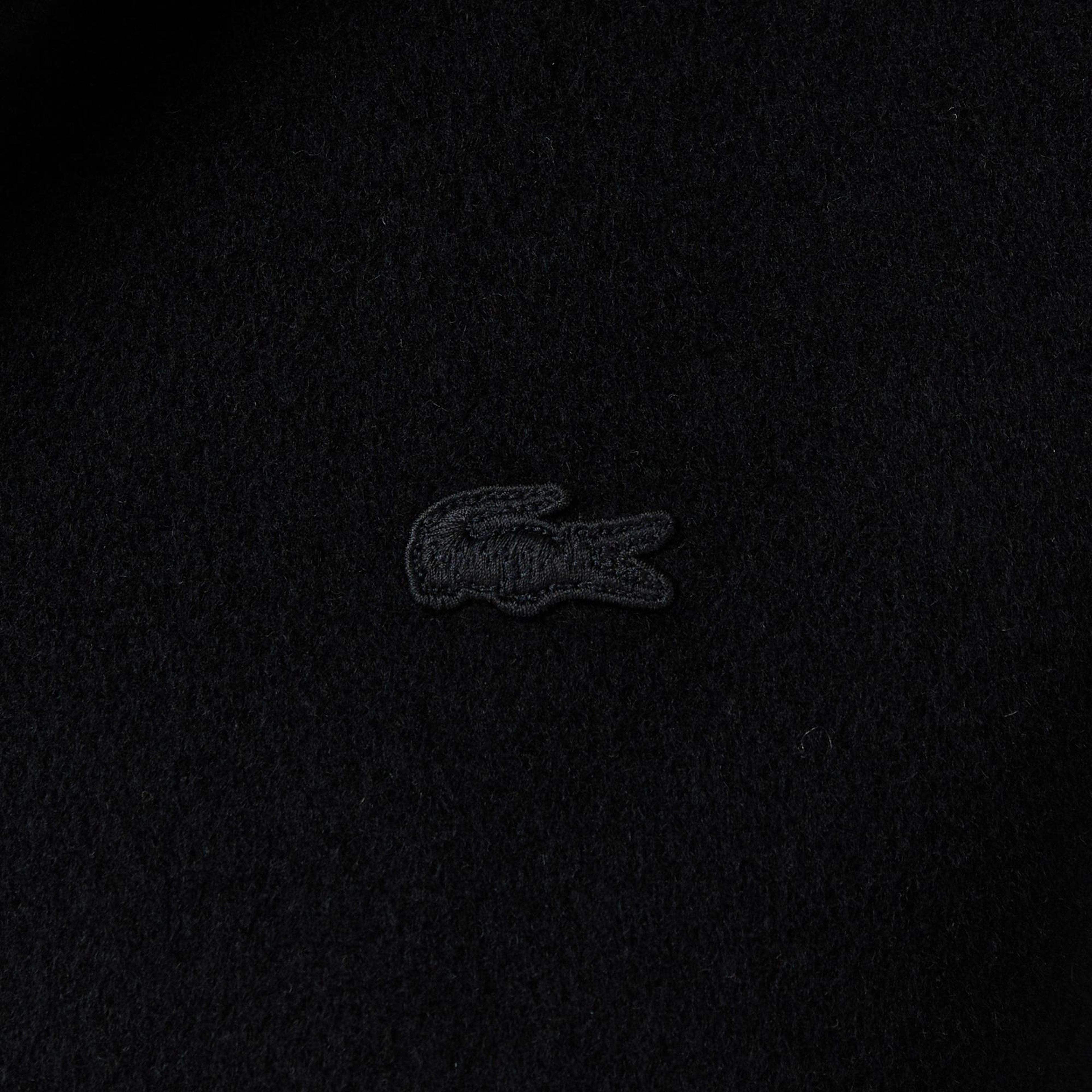 Lacoste Kadın Kapüşonlu Siyah Mont