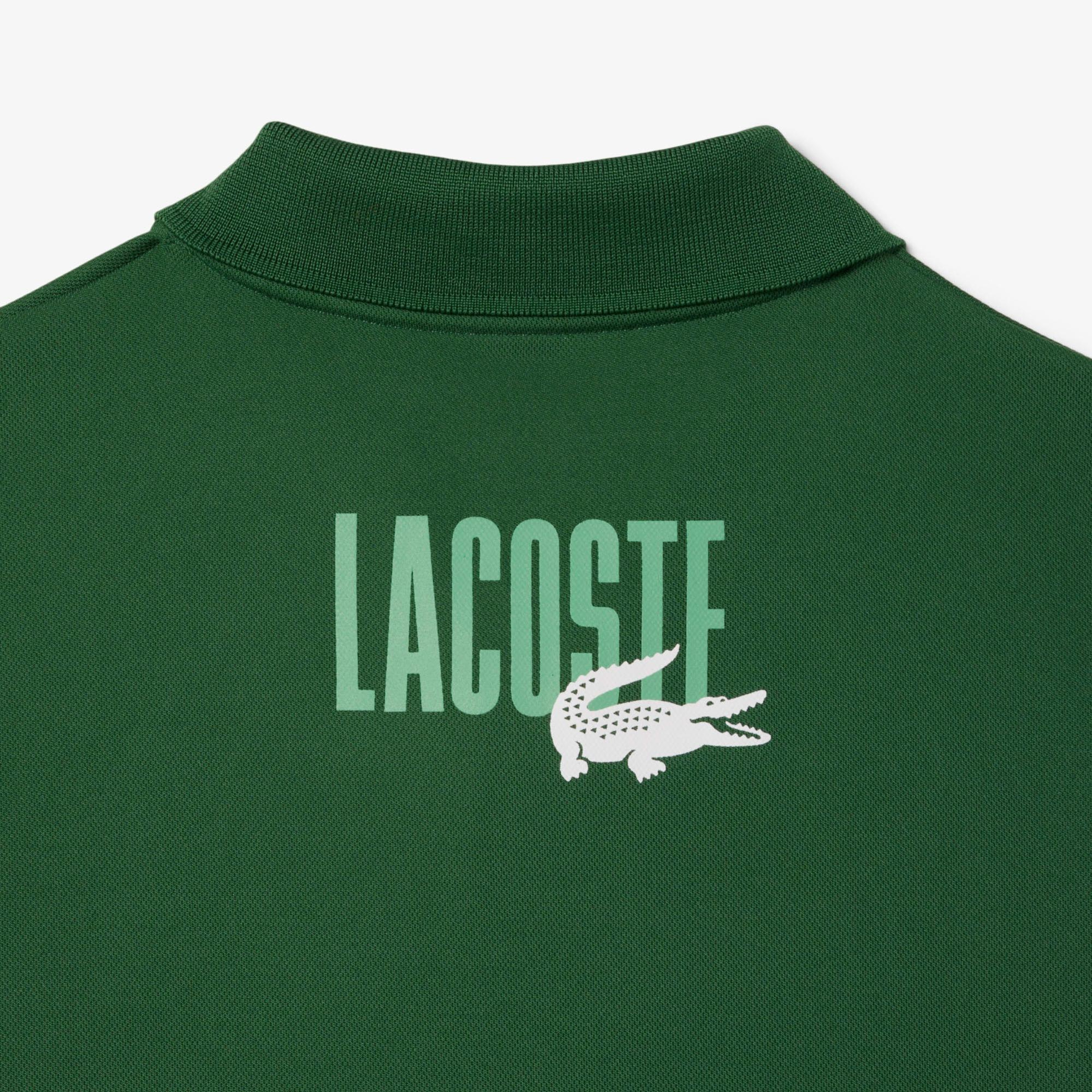 Lacoste Sport Erkek Regular Fit Renk Bloklu Beyaz Polo