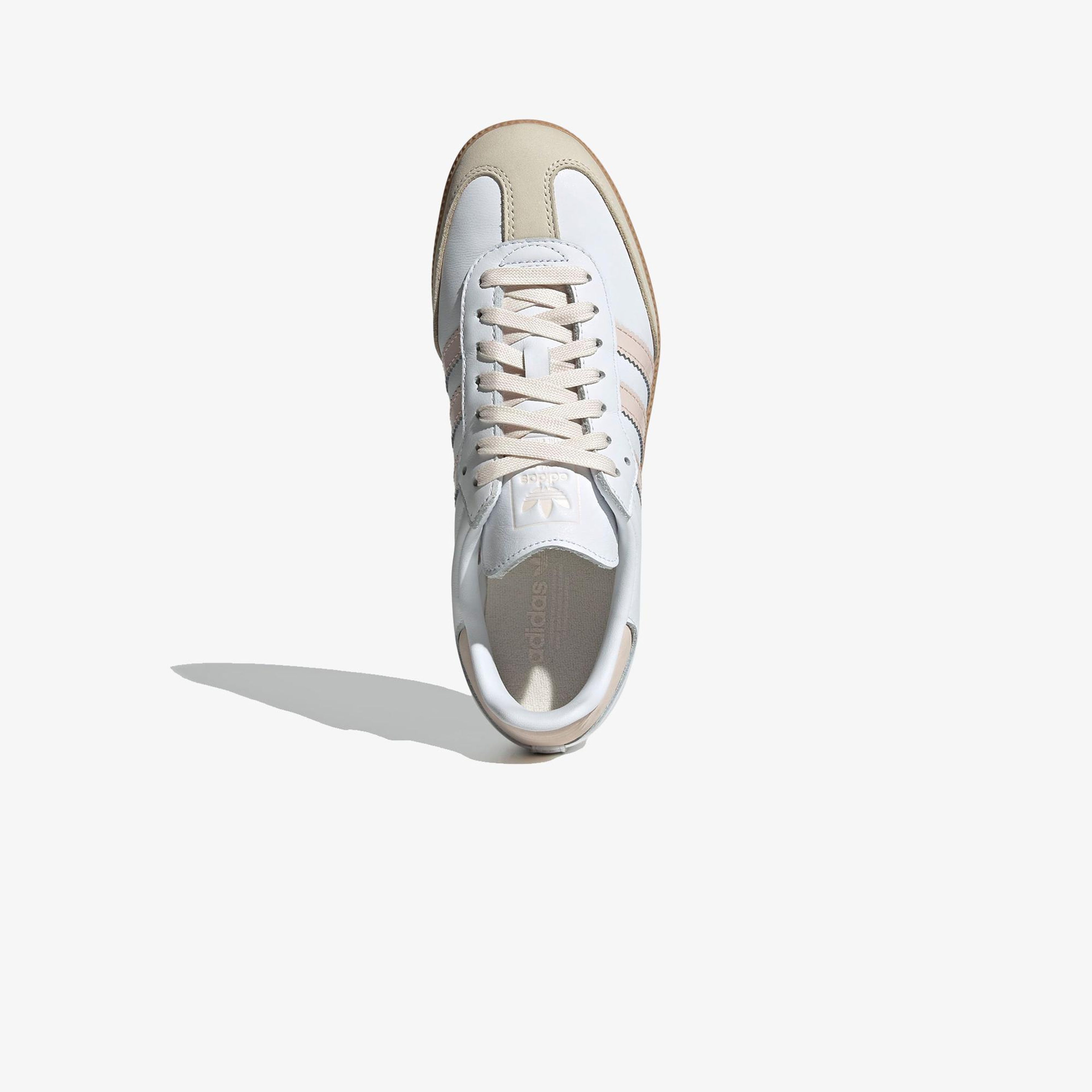 adidas Samba OG Kadın Beyaz/Açık Pembe Spor Ayakkabı