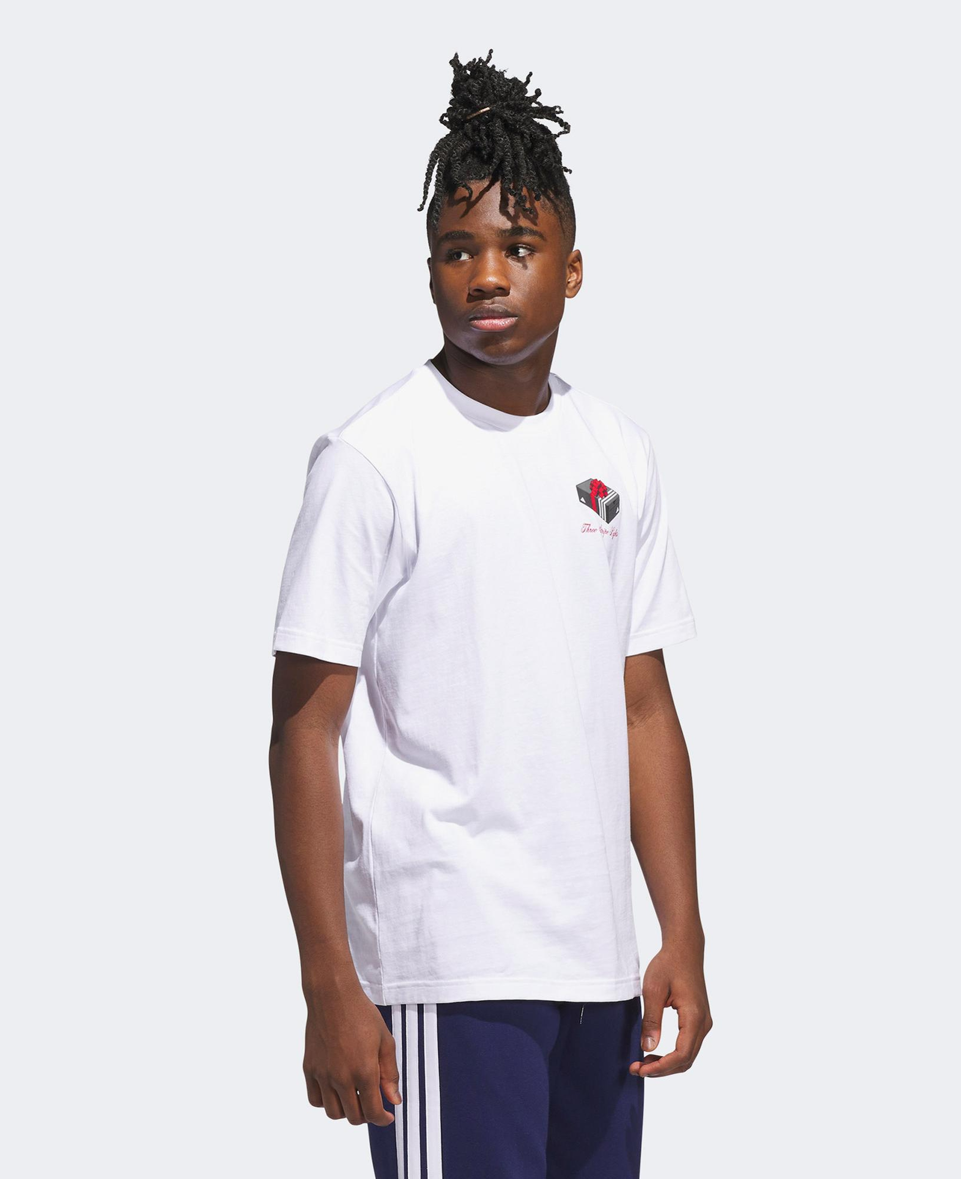 adidas M Hldy Gftbox T Erkek Beyaz T-Shirt