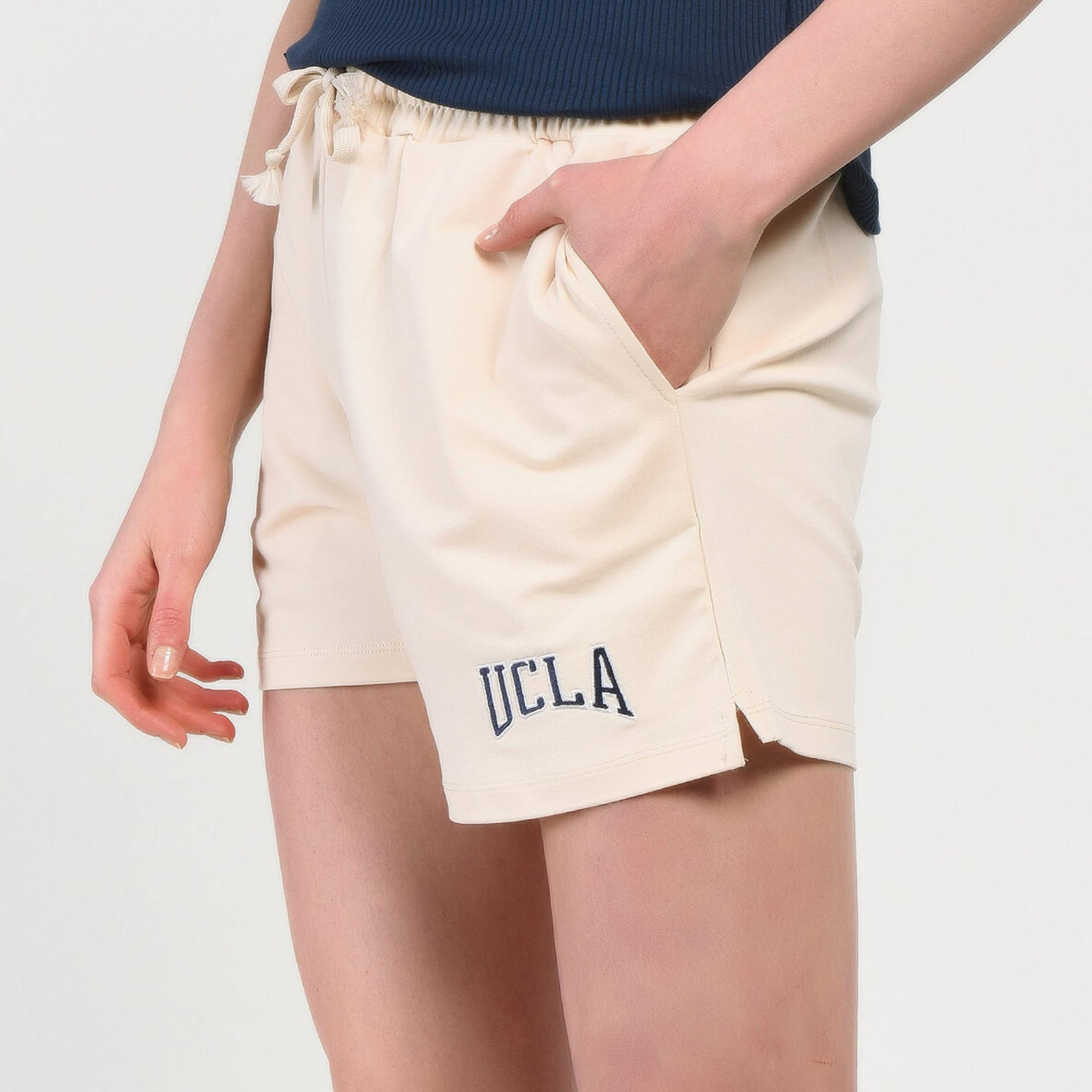 Ucla Rosa Kadın Krem Şort