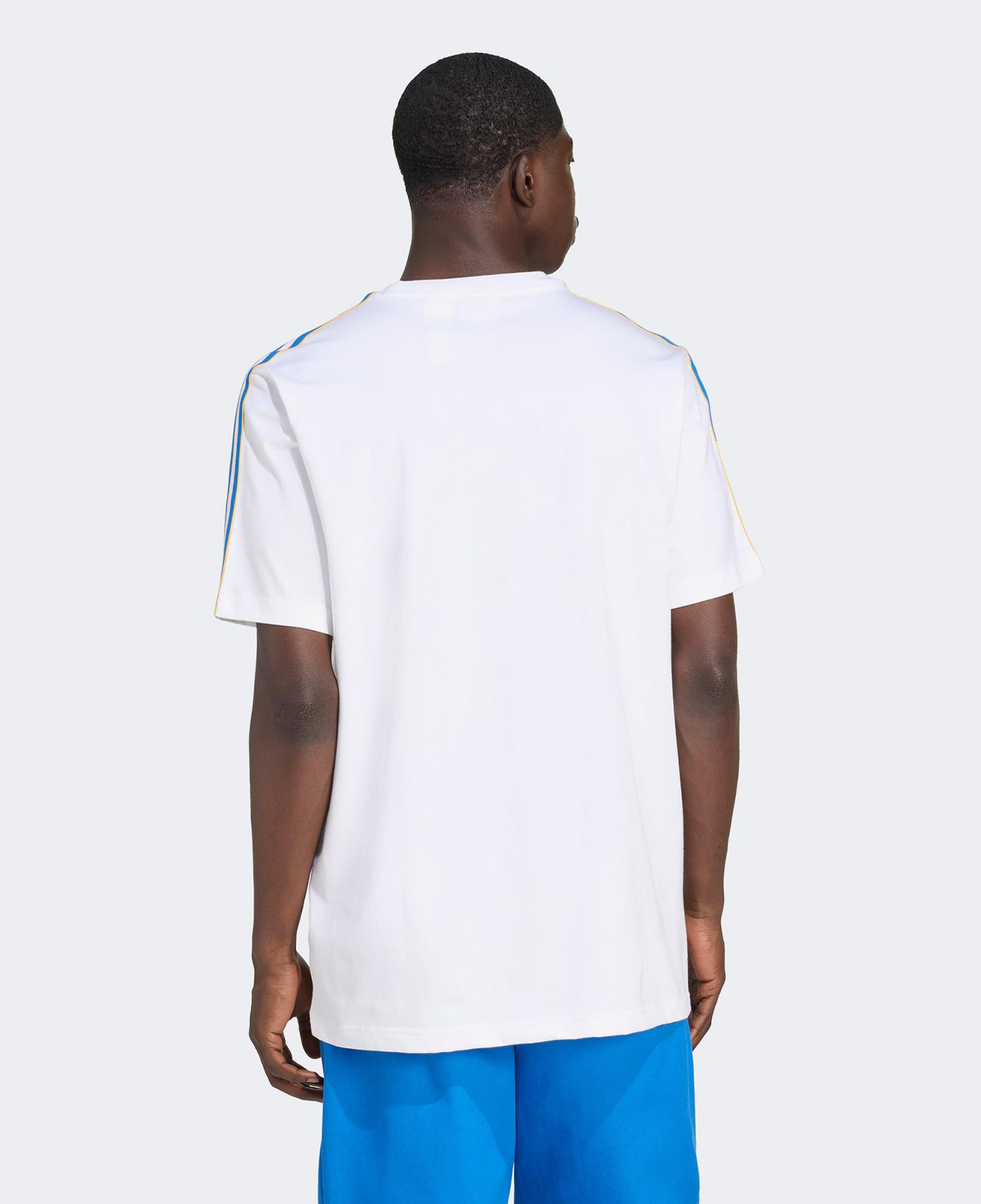 adidas Real Madrid Terrace Icons Erkek Beyaz T-Shirt