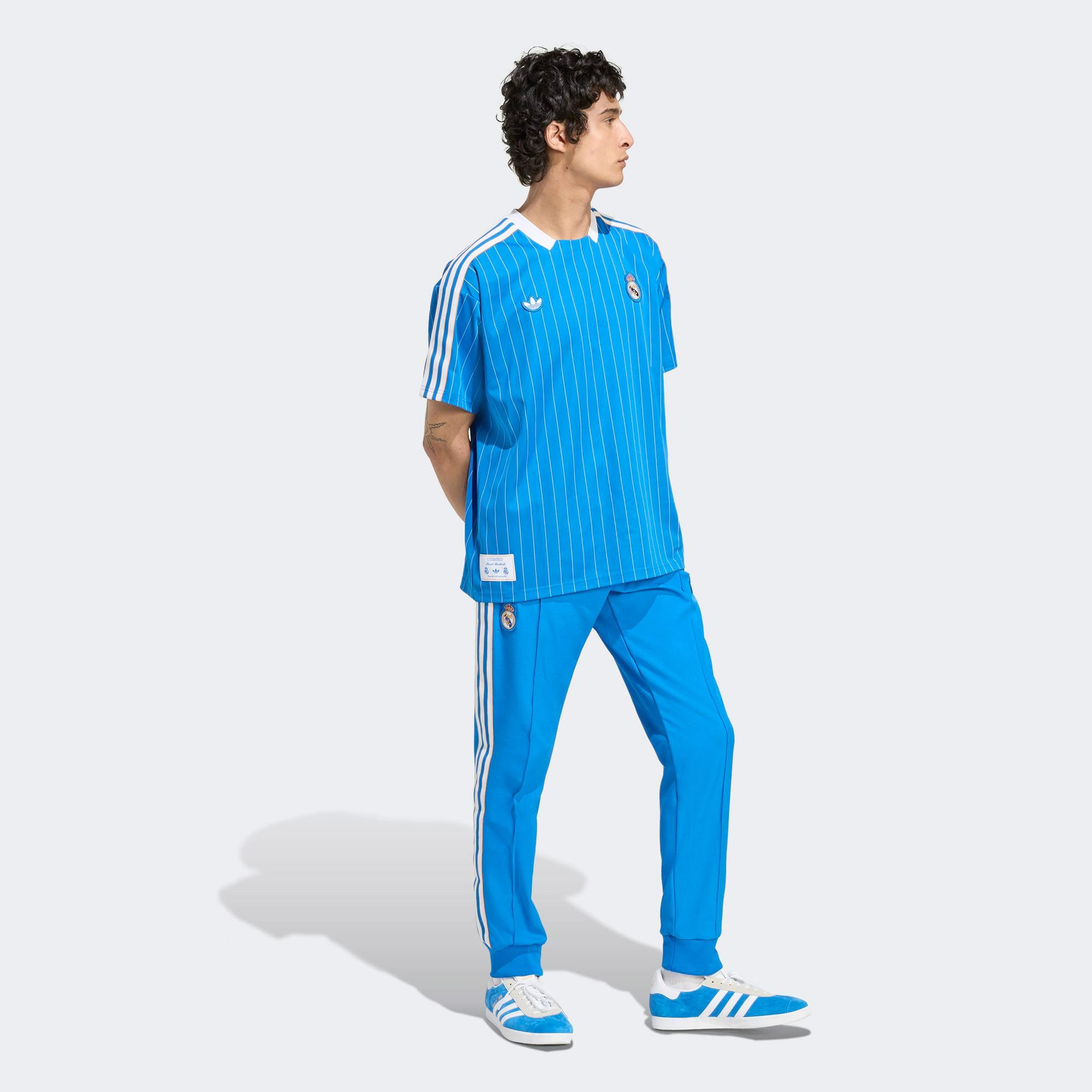 adidas Real Madrid Fc Icon Tp Erkek Mavi Pantolon