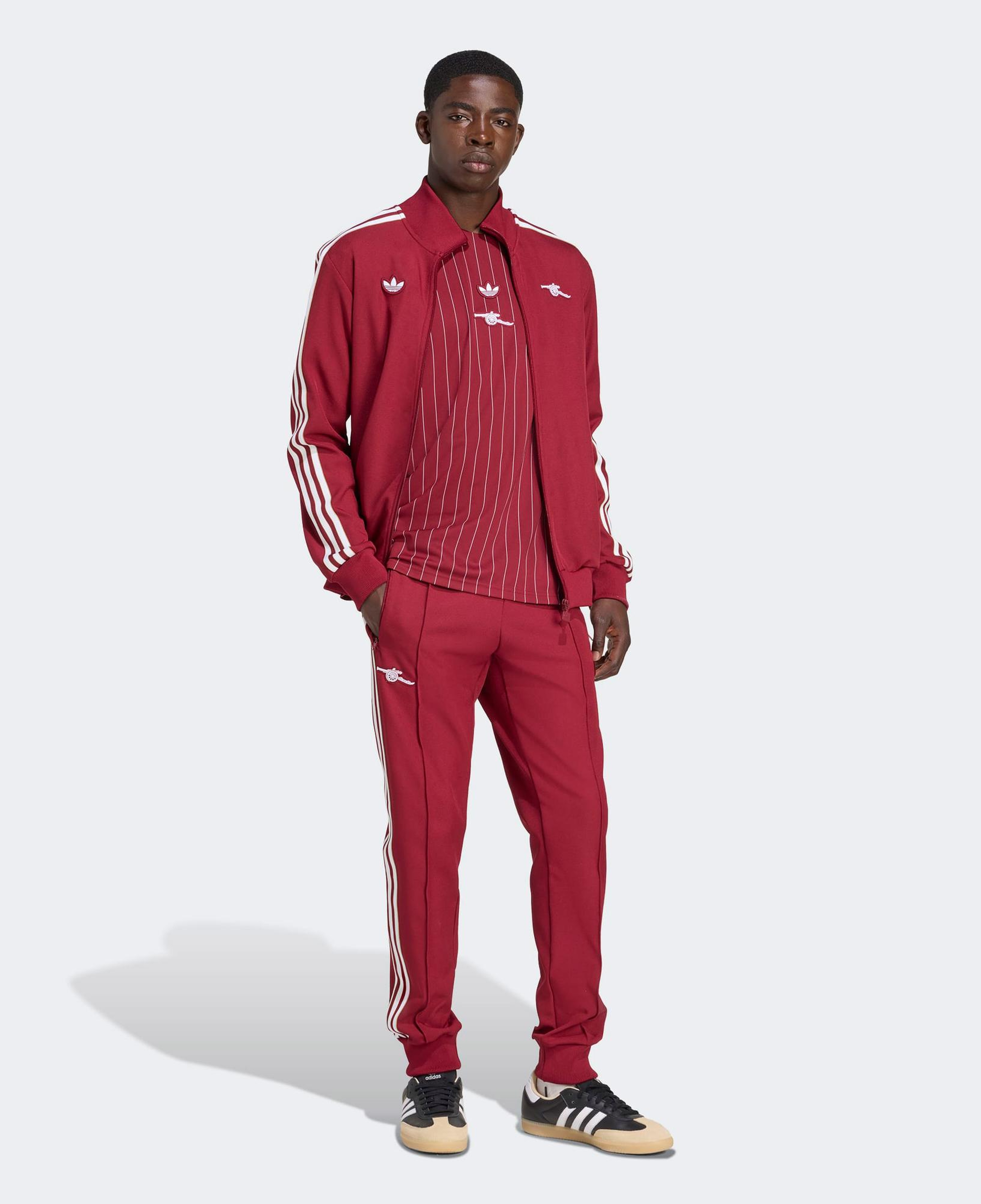 adidas Arsenal Terrace Icons Bordo Kırmızı Eşofman Altı