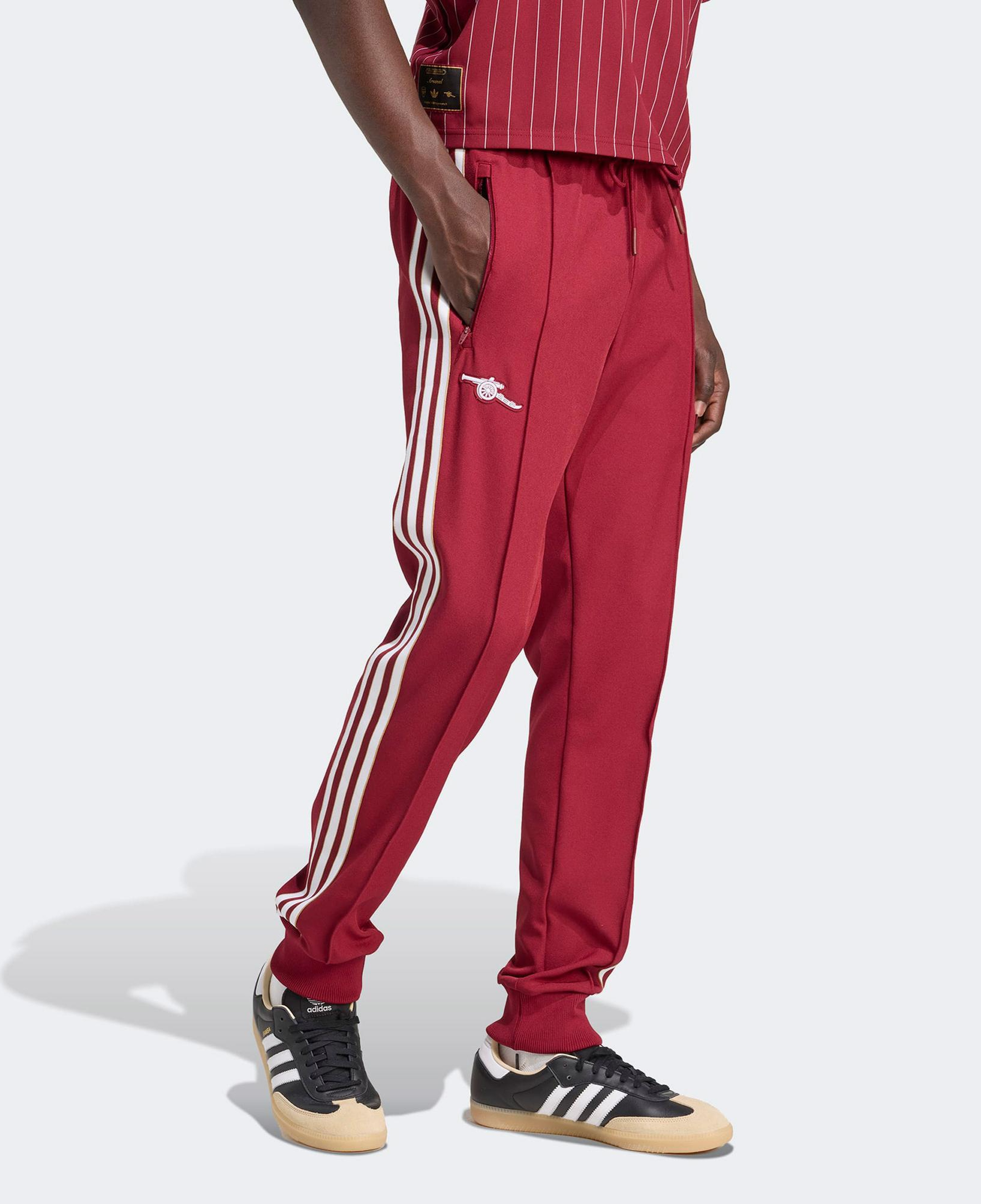 adidas Arsenal Terrace Icons Bordo Kırmızı Eşofman Altı