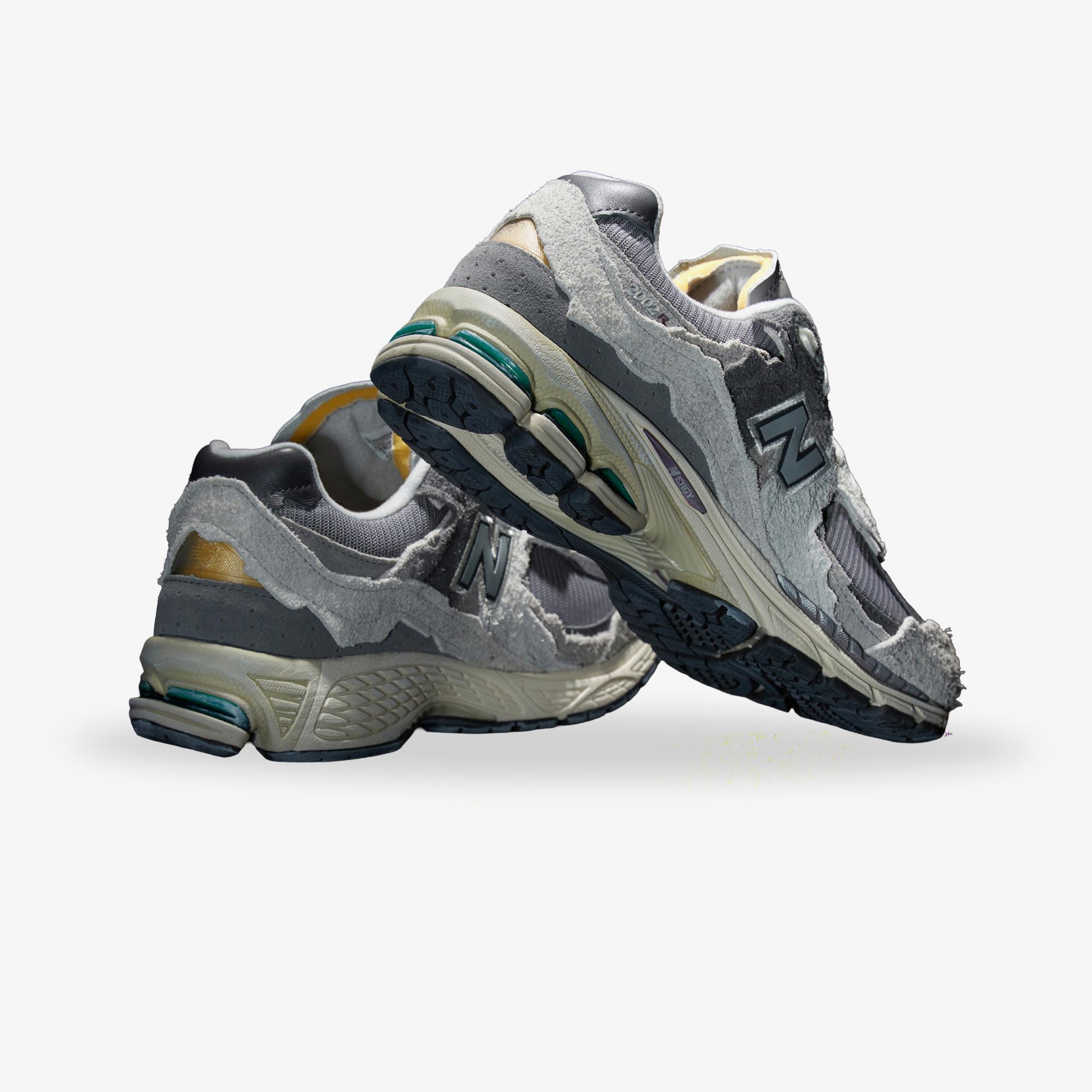 New Balance 2002 Lifestyle Unisex Gri Spor Ayakkabı