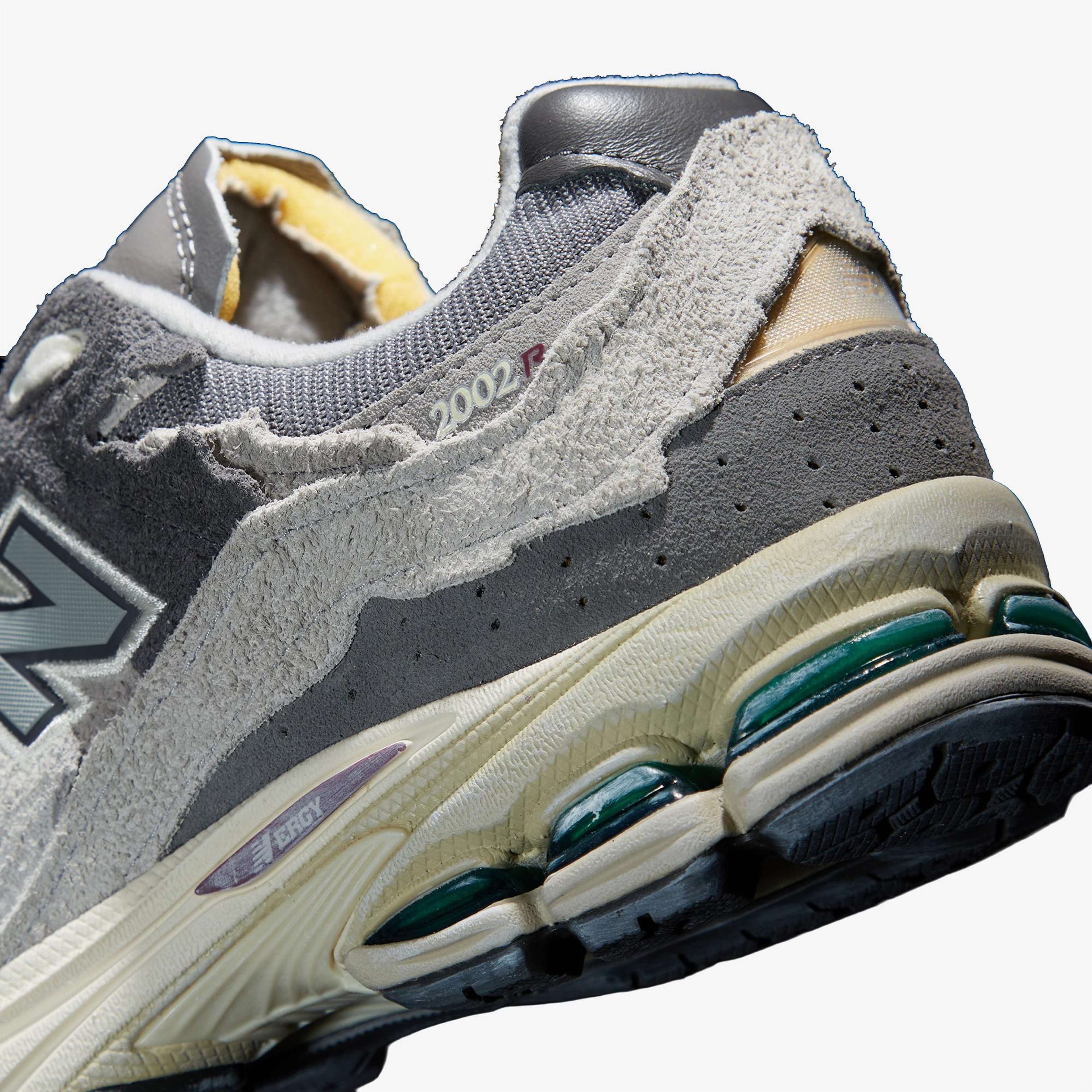 New Balance 2002 Lifestyle Unisex Gri Spor Ayakkabı