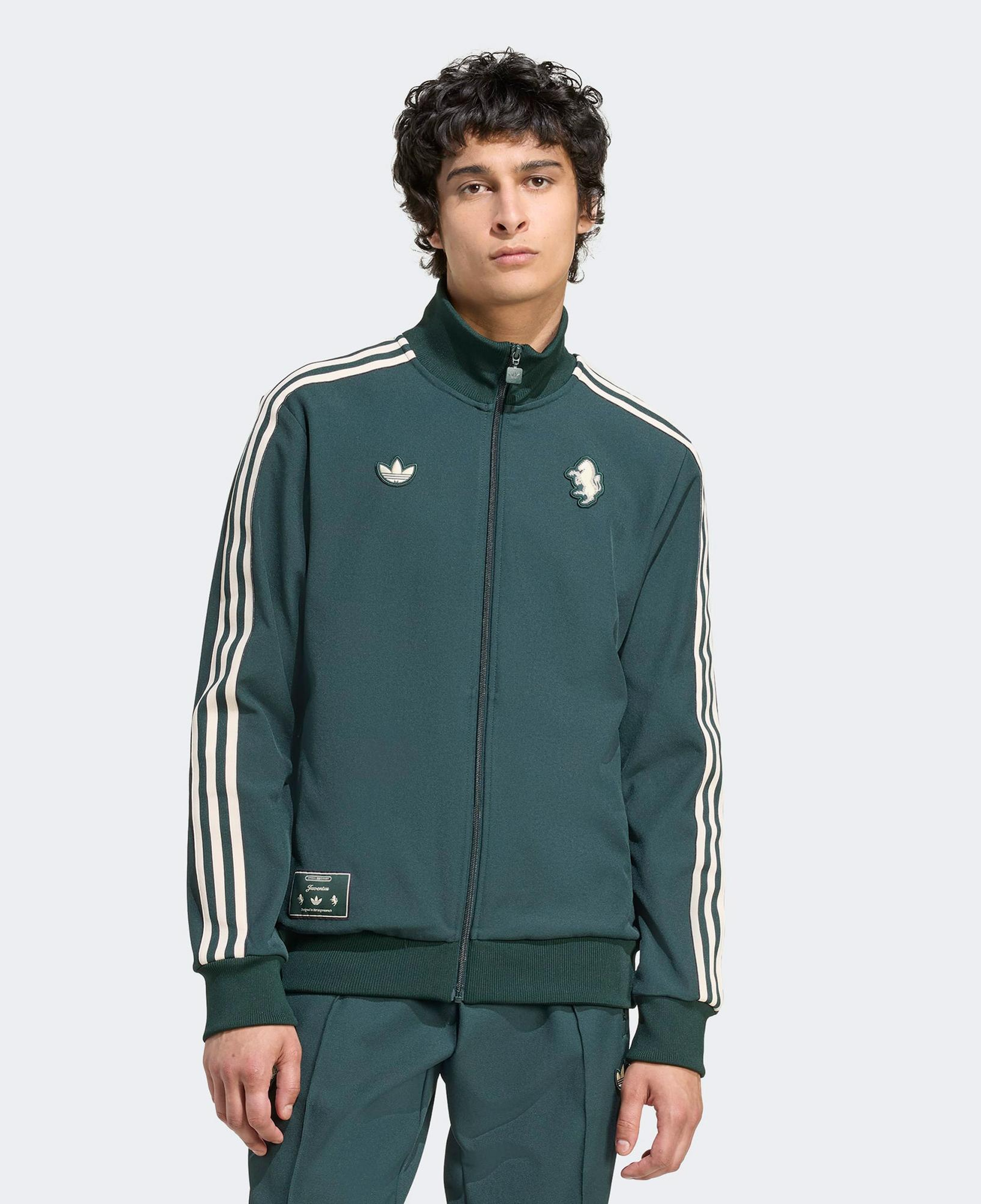 adidas Juventus Terrace Icons Erkek Yeşil Eşofman Üstü