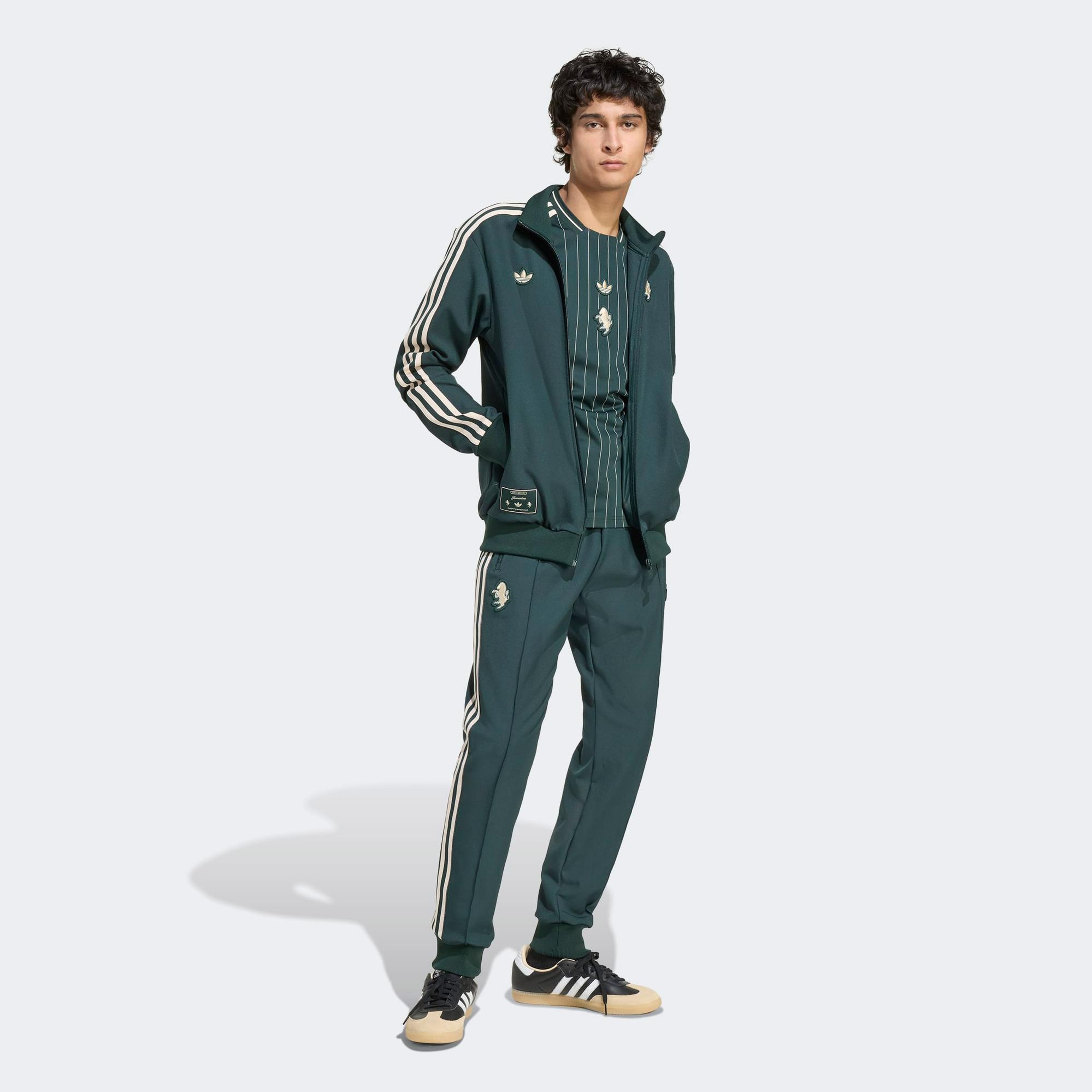 adidas Juventus Terrace Icons Erkek Yeşil Eşofman Üstü