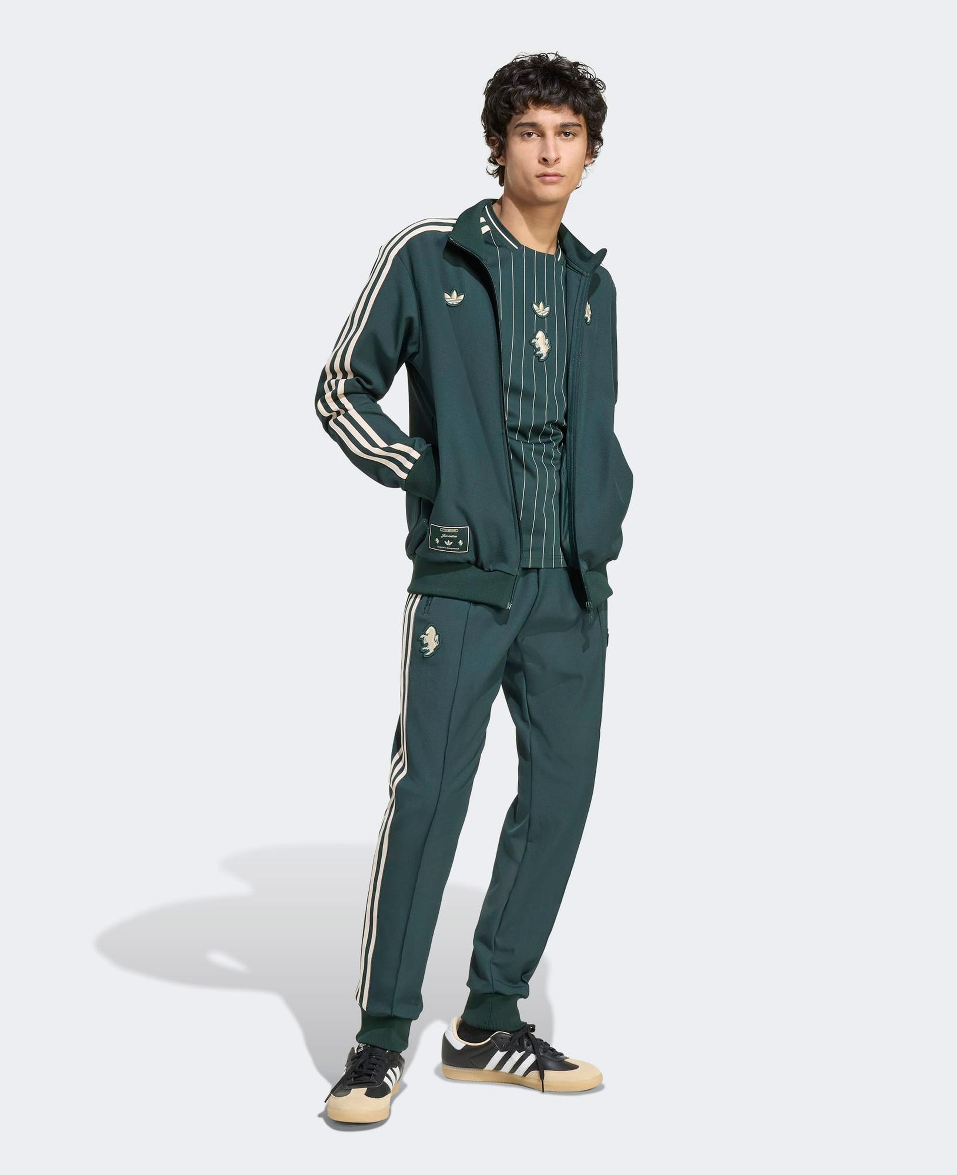 adidas Juventus Terrace Icons Erkek Yeşil Eşofman Üstü
