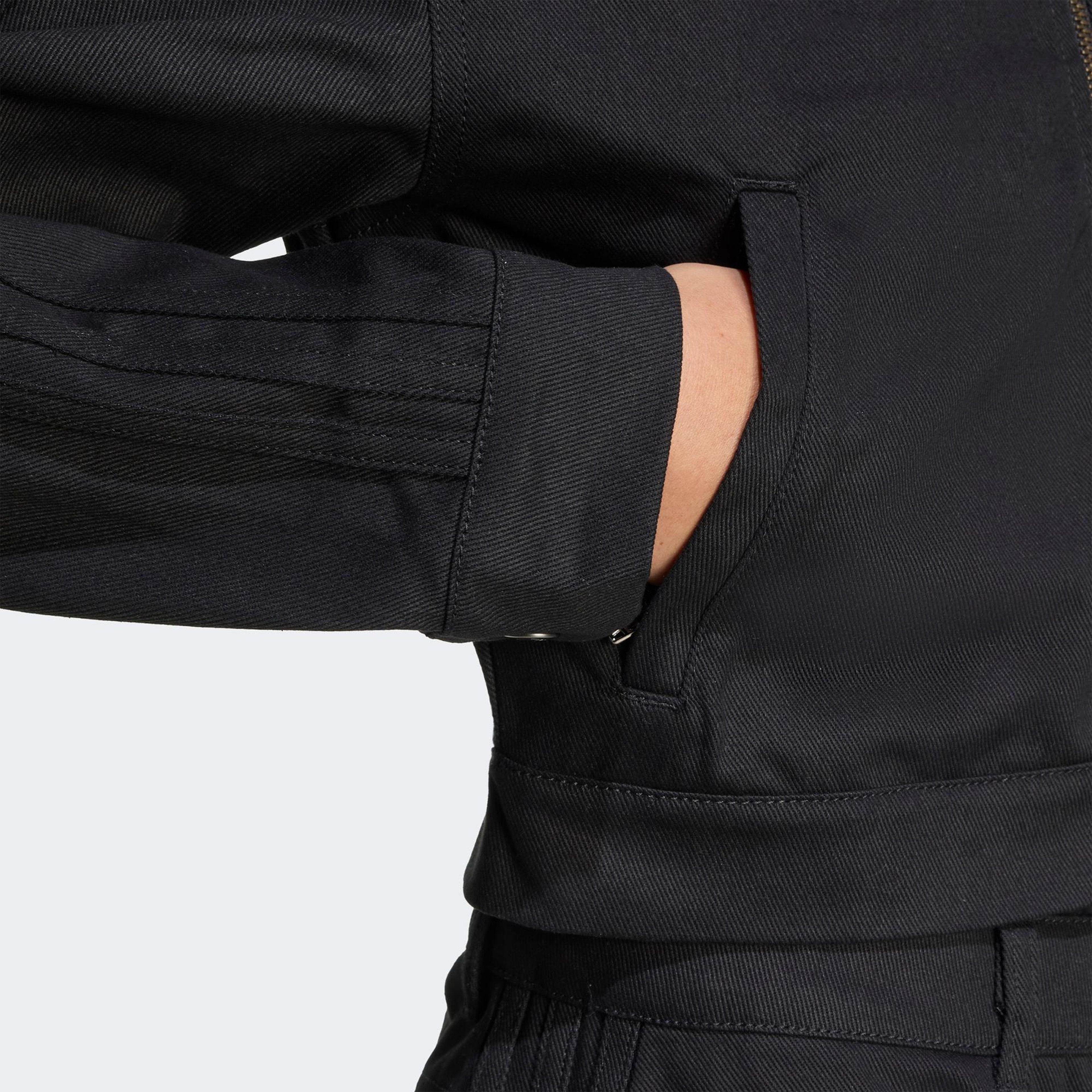 adidas Firebird Dimi Kısa Siyah Kadın Eşofman Üstü