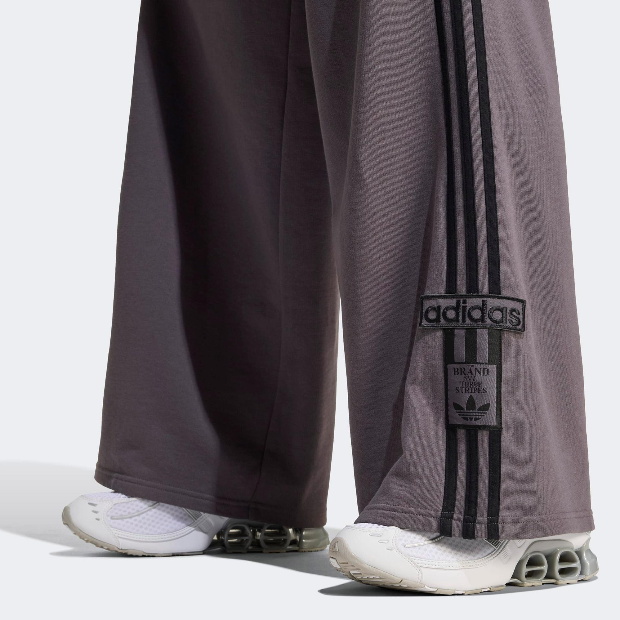 adidas Adibreak Adicolor Wide Kadın Gri Eşofman Altı