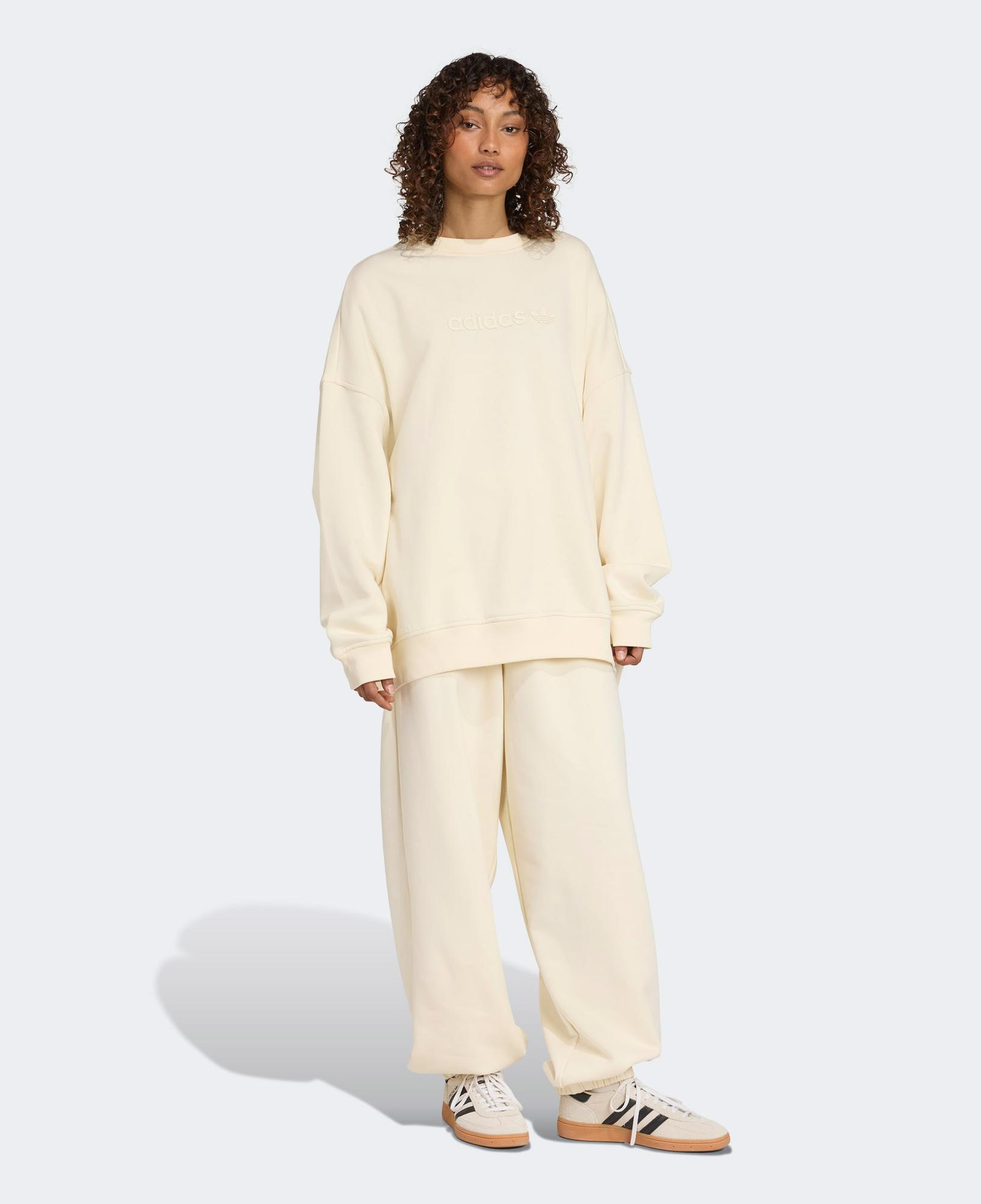 adidas Essential Linear Jogger Kadın Krem Eşofman Altı