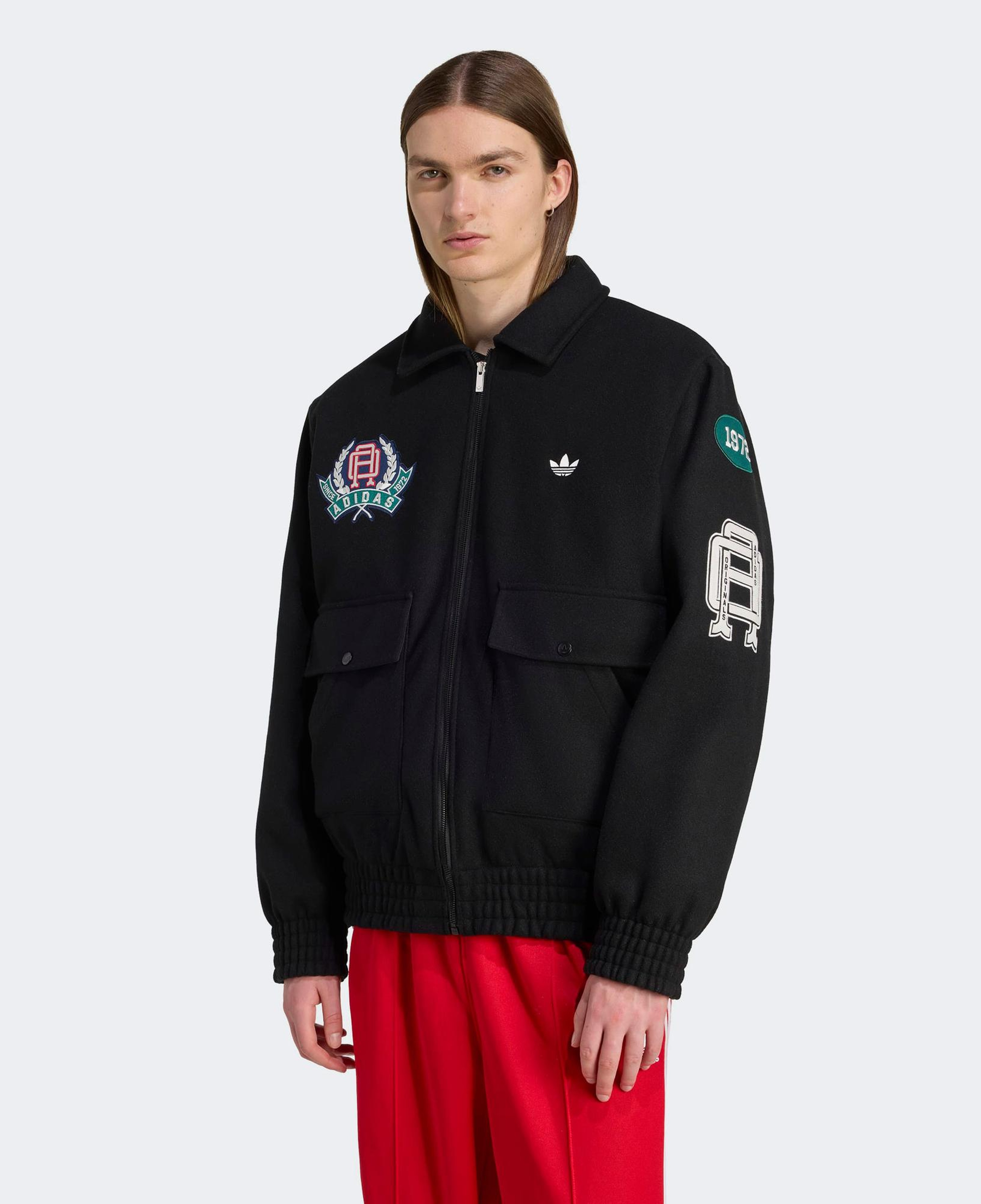 adidas VRCT Erkek Siyah Yün Ceket