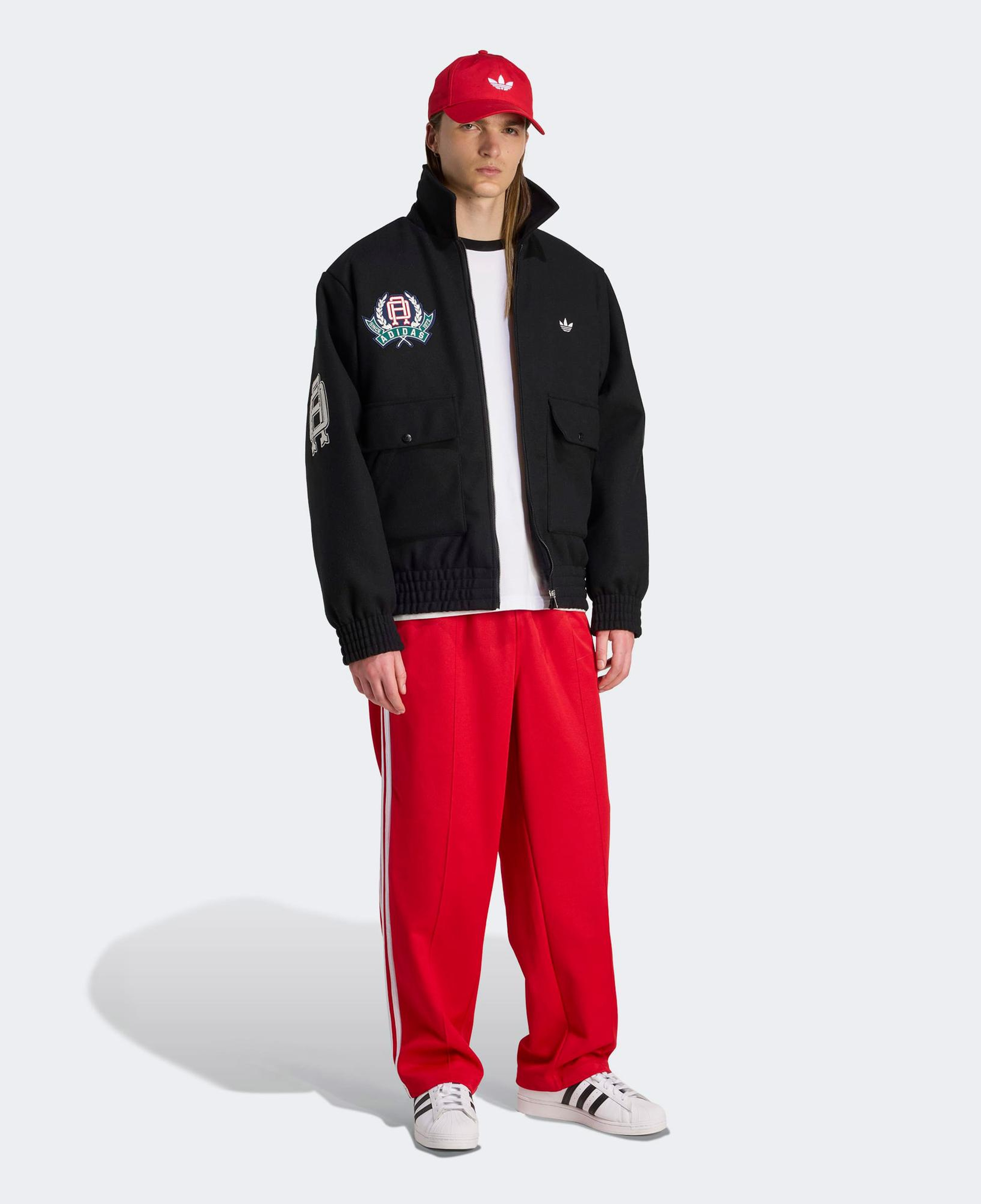 adidas VRCT Erkek Siyah Yün Ceket