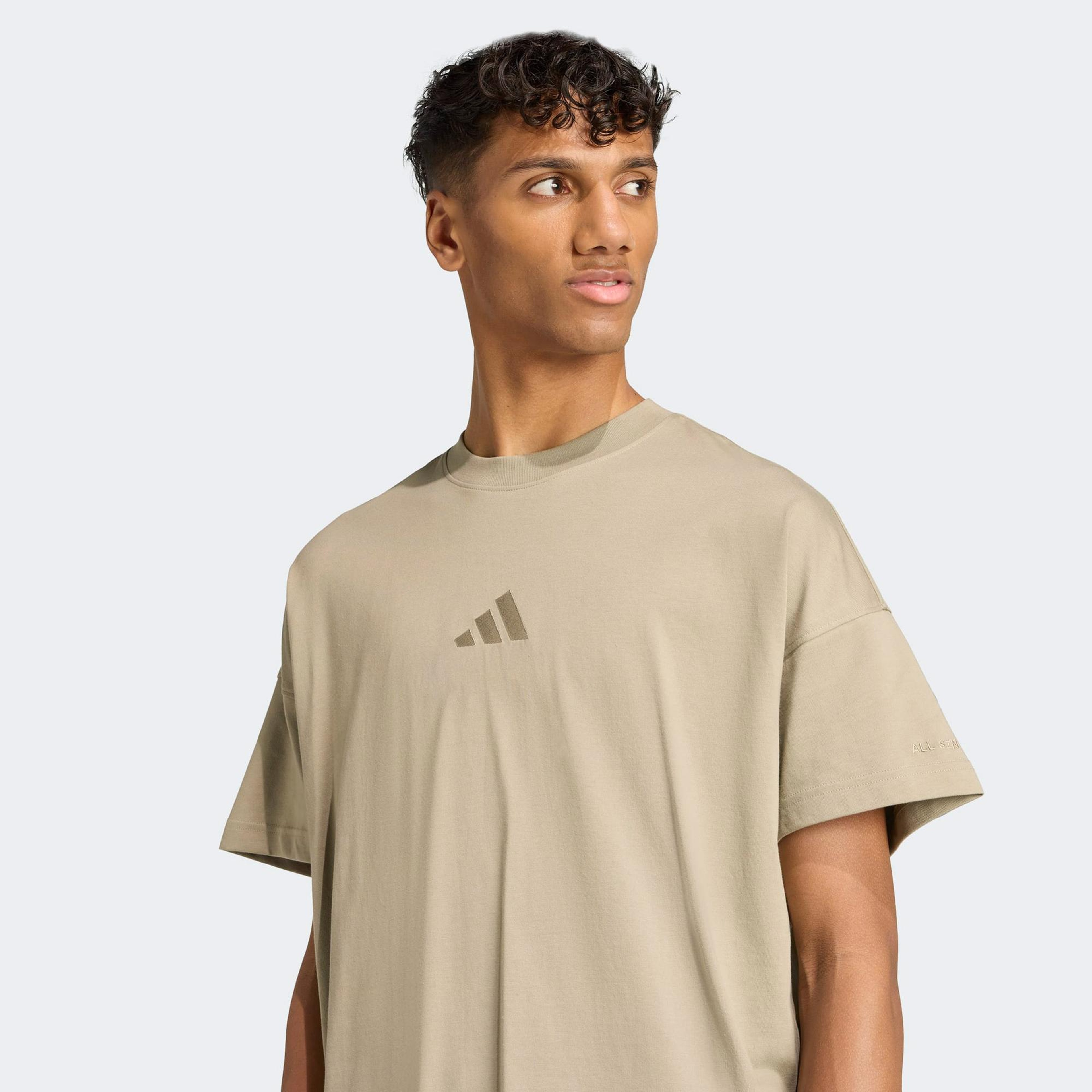adidas ALL SZN T Erkek Gri T-Shirt