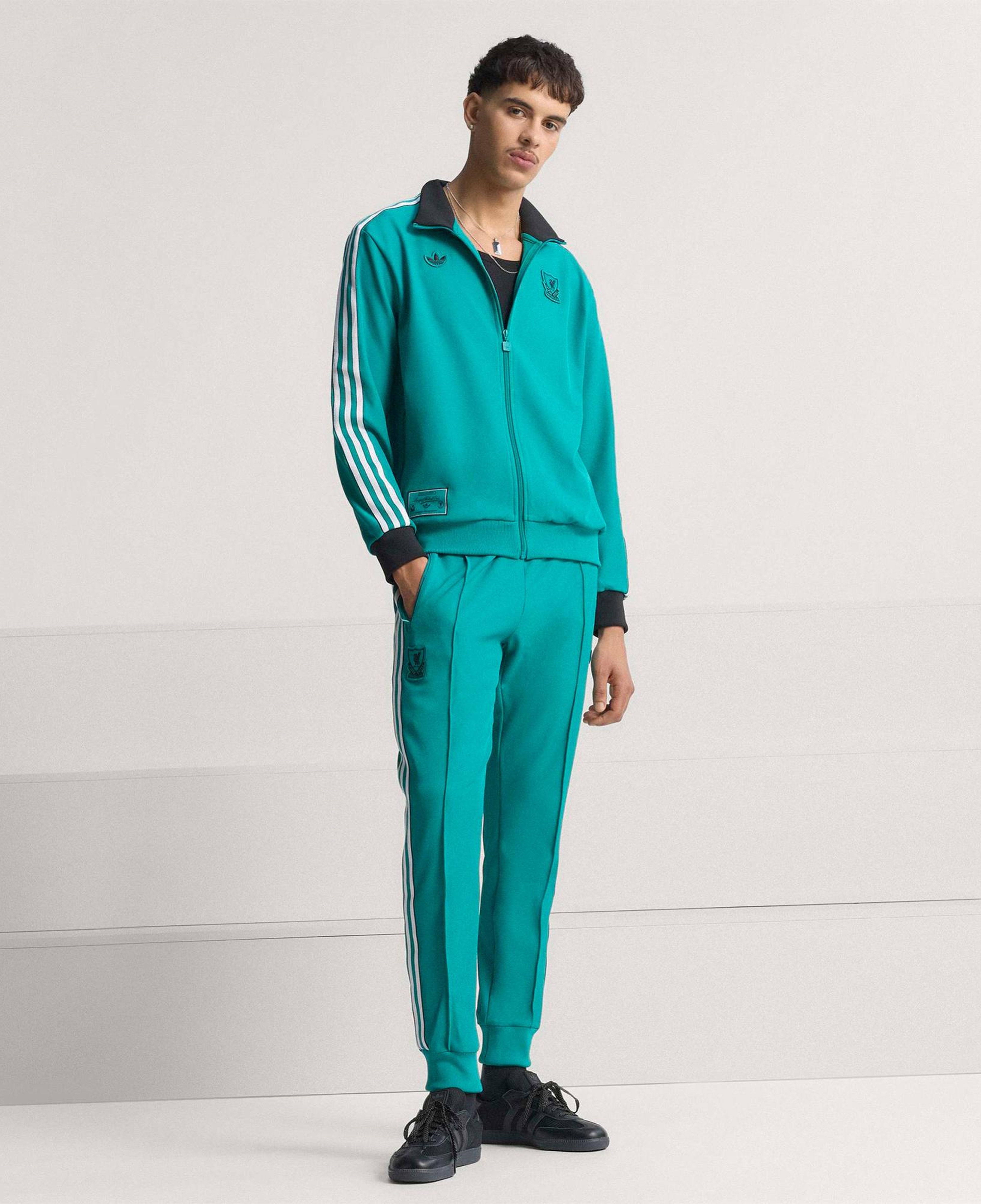 adidas Lfc Icon Tt Erkek Yeşil Sweatshirt