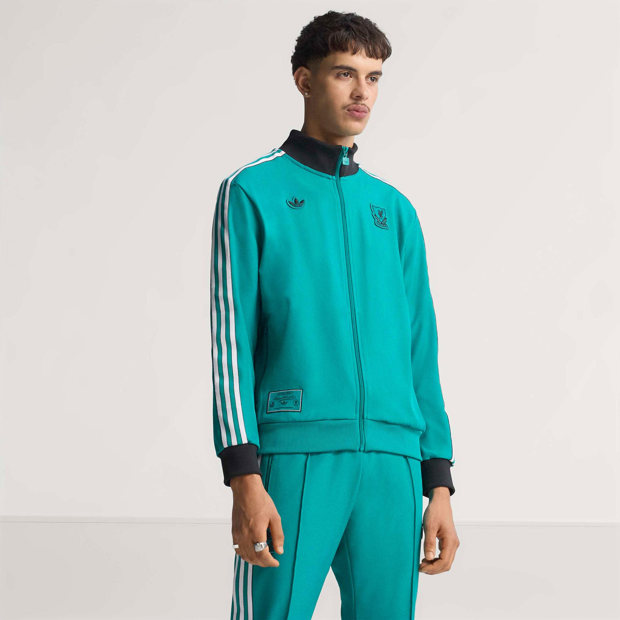 adidas Lfc Icon Tt Erkek Yeşil Sweatshirt