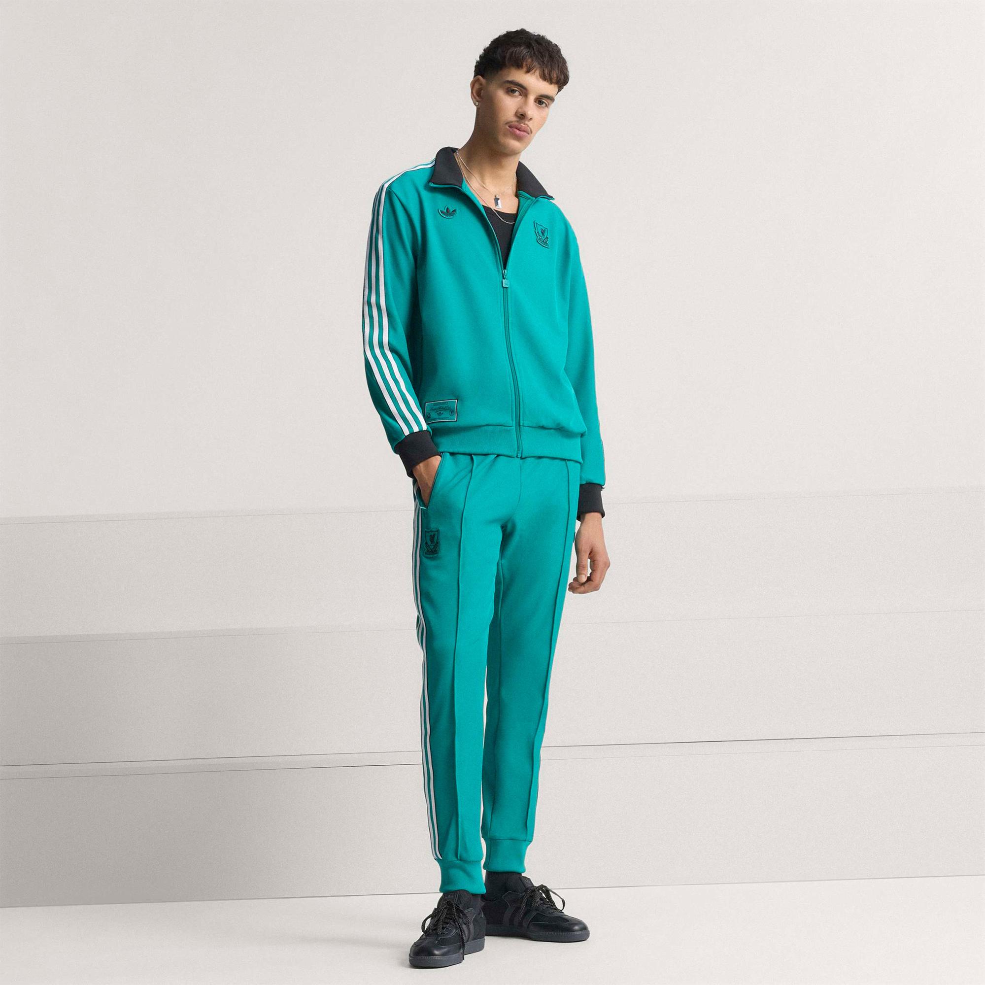 adidas Lfc Icon Tt Erkek Yeşil Sweatshirt
