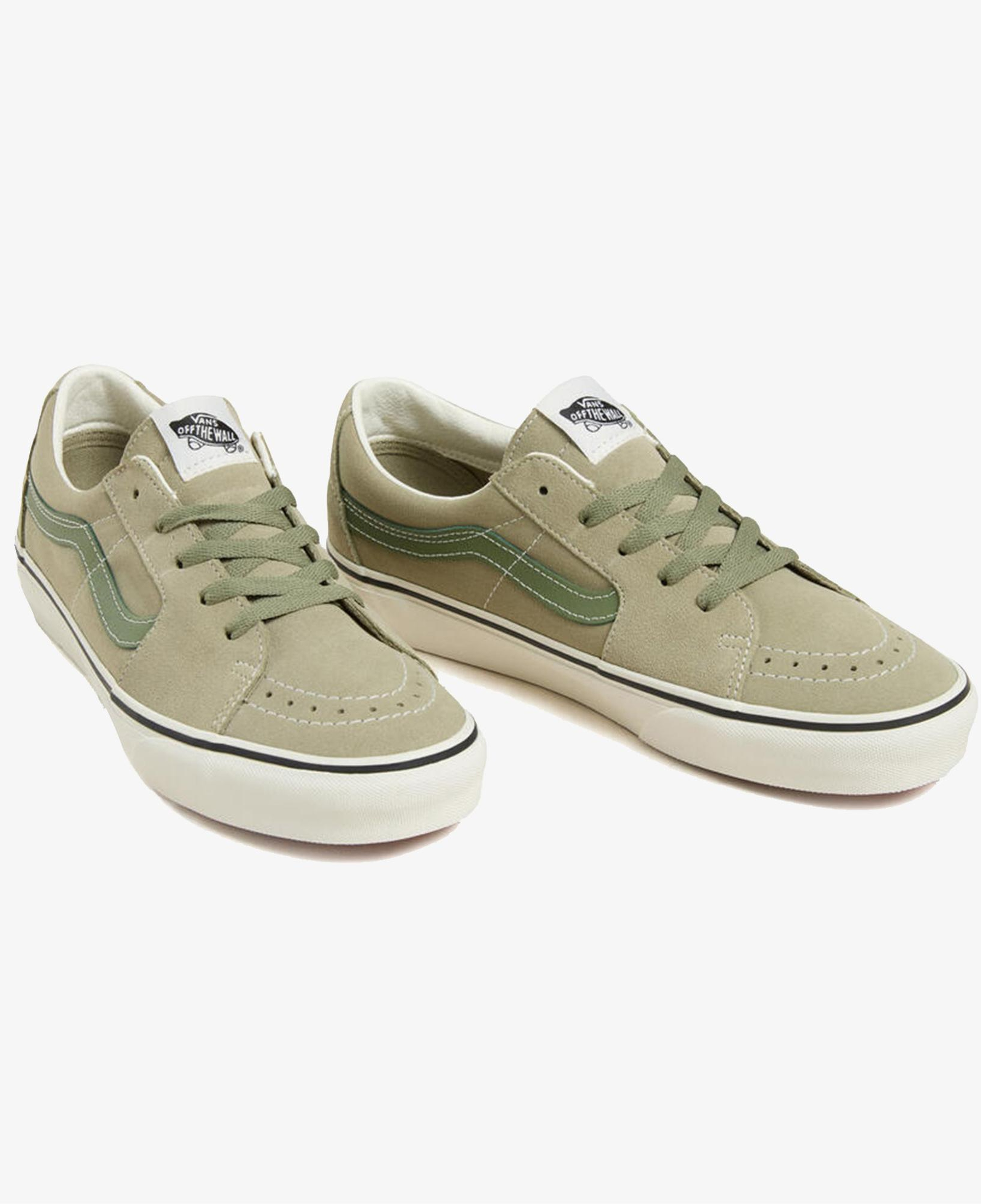 Vans Sk8-Low Unisex Krem Haki Sneaker