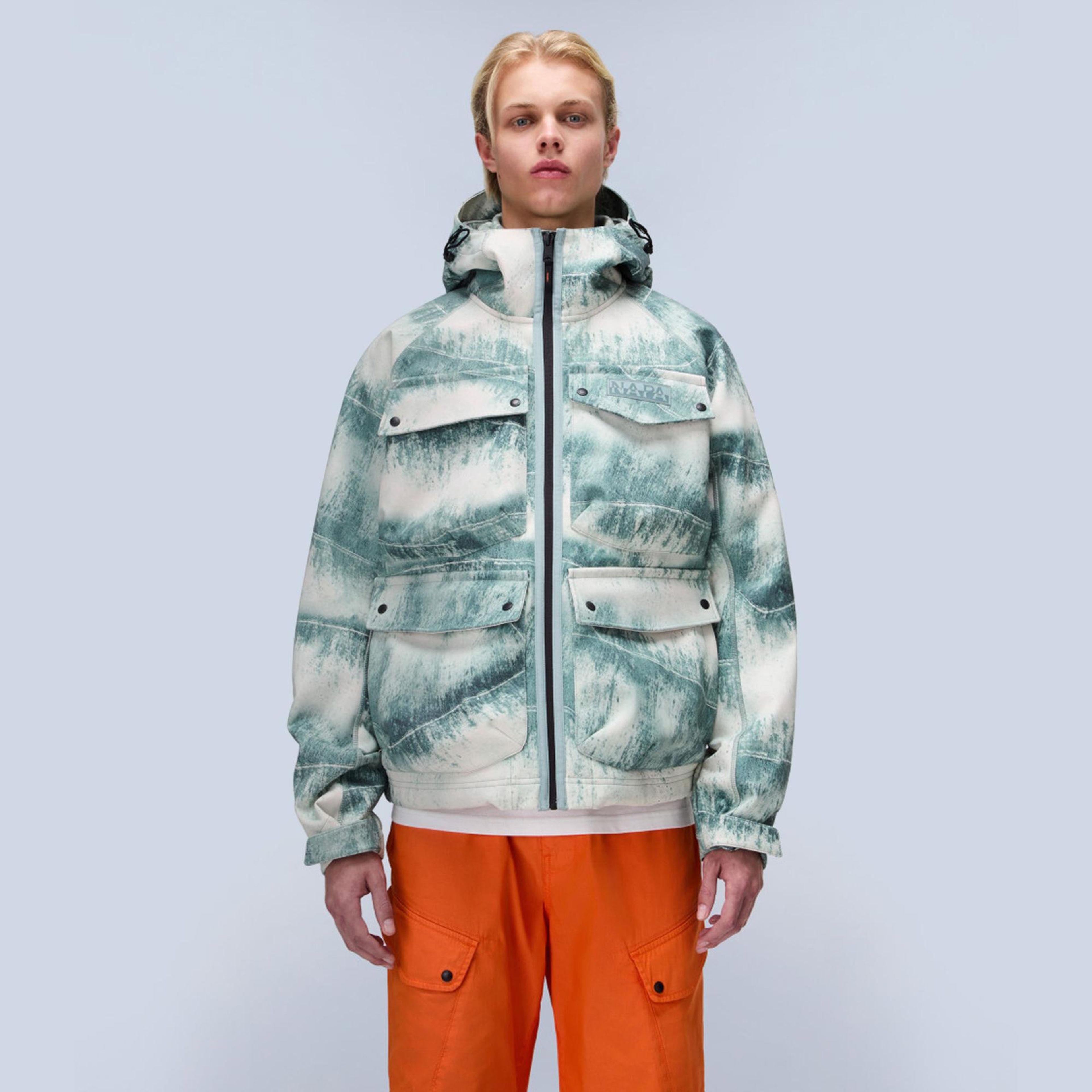 Napapijri  A-Rivalto Aop Erkek Renkli Ceket