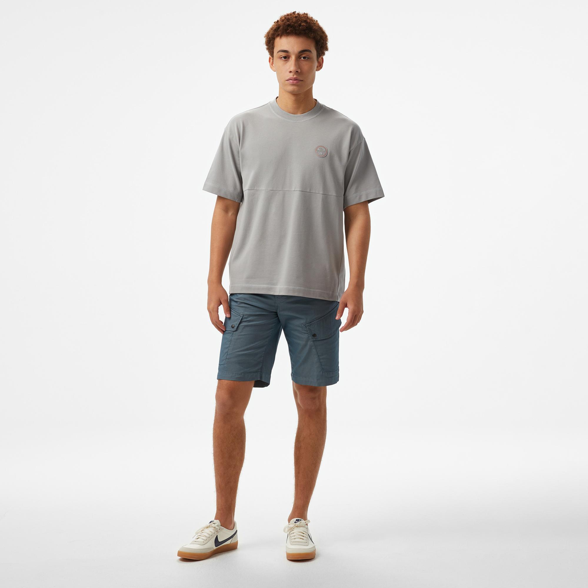 Napapijri  S-Anghiari SS Erkek Gri T-Shirt