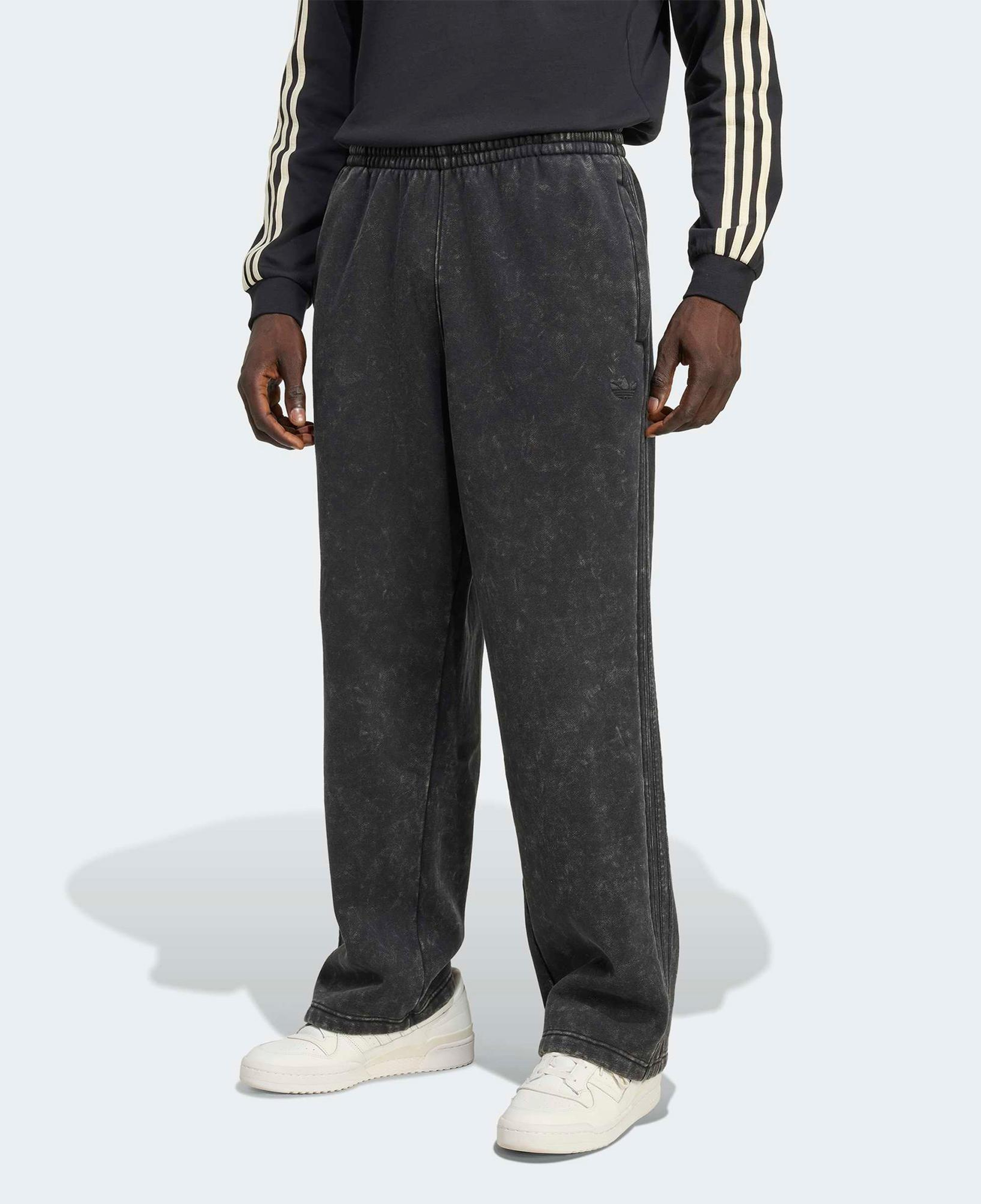 adidas Washed Unisex Siyah Eşofman Altı