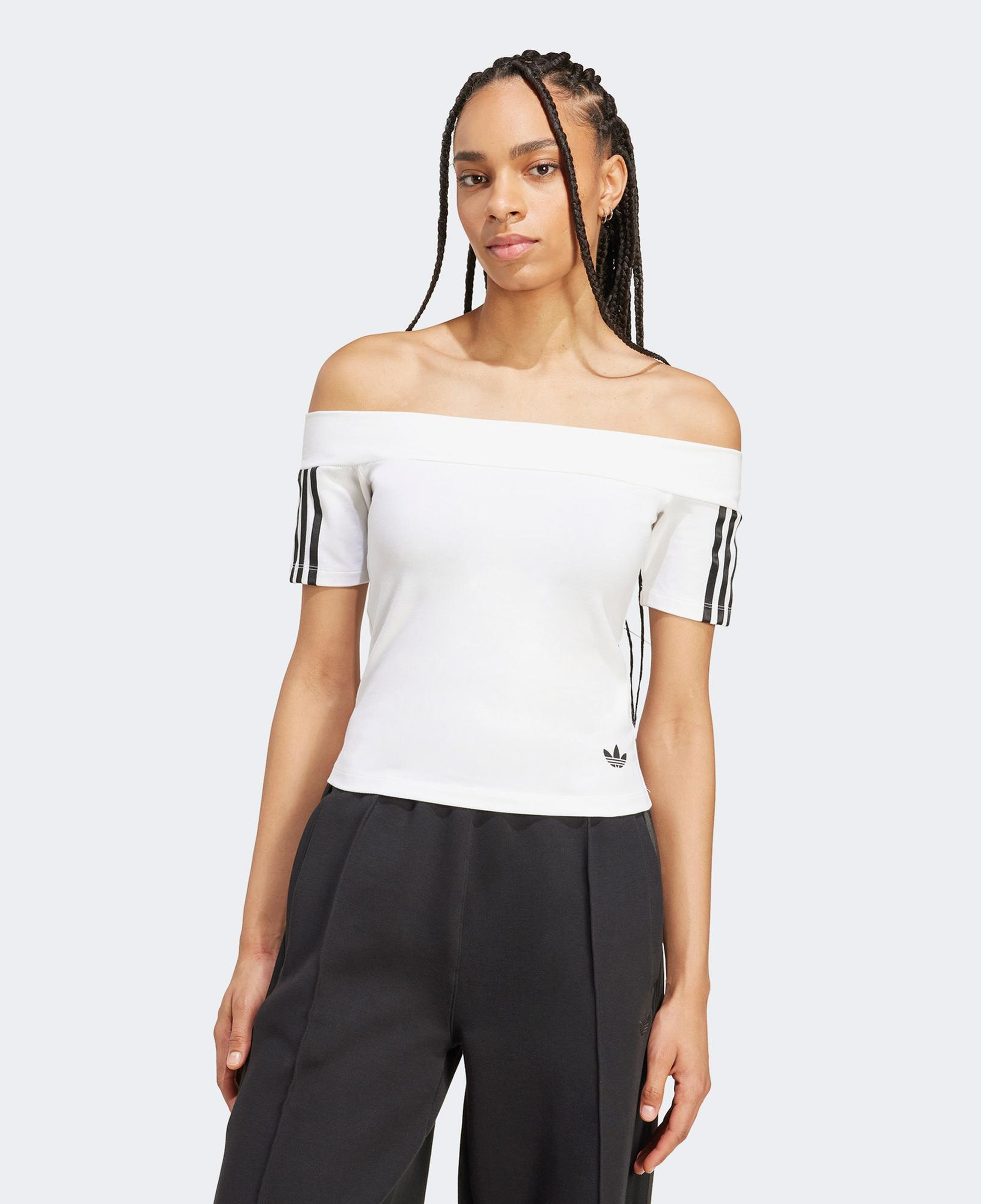 adidas Bandeau Ss Kadın Beyaz T-Shirt