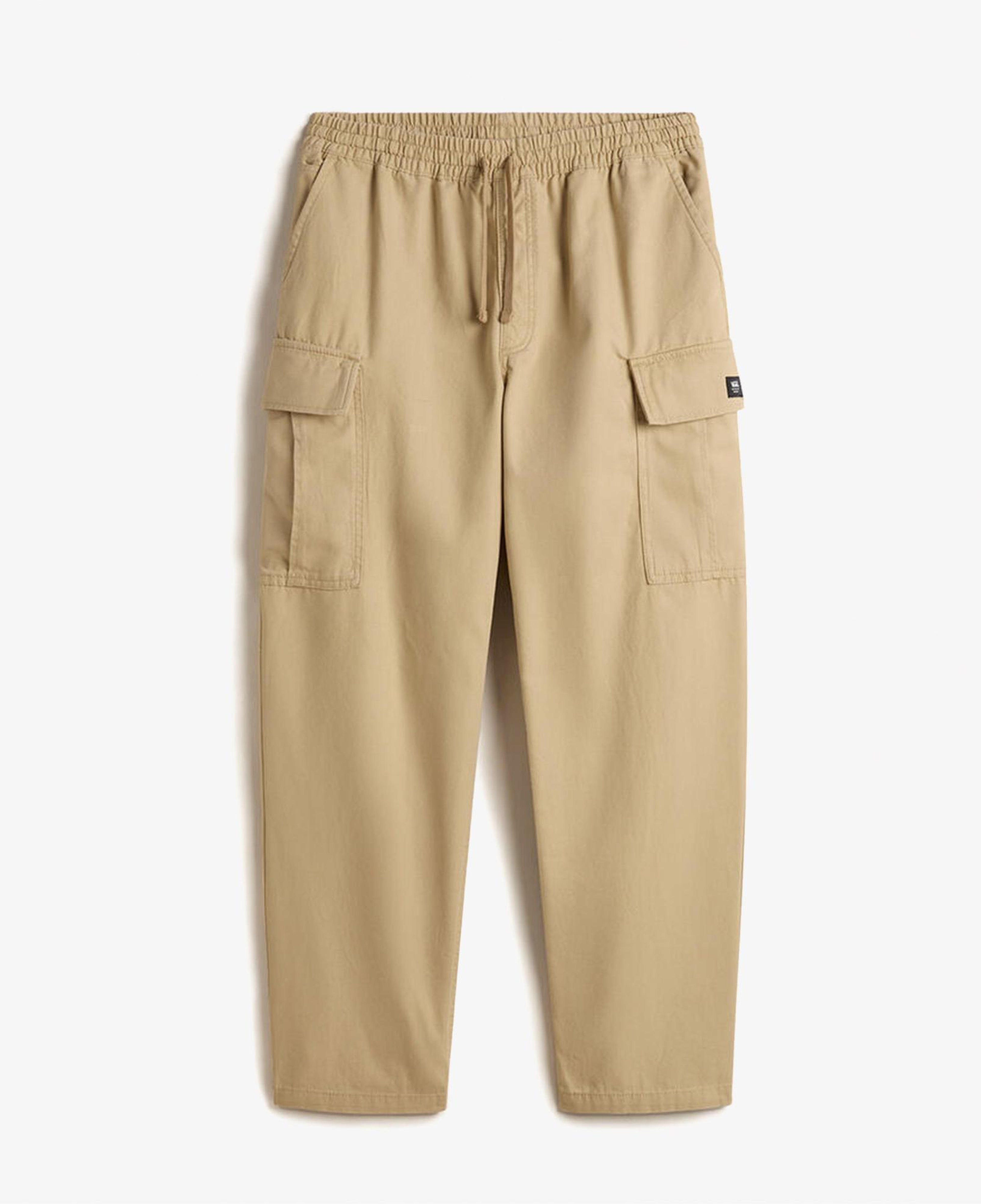 Vans Range Cargo Baggy Tapered Elastic Erkek Krem Pantolon