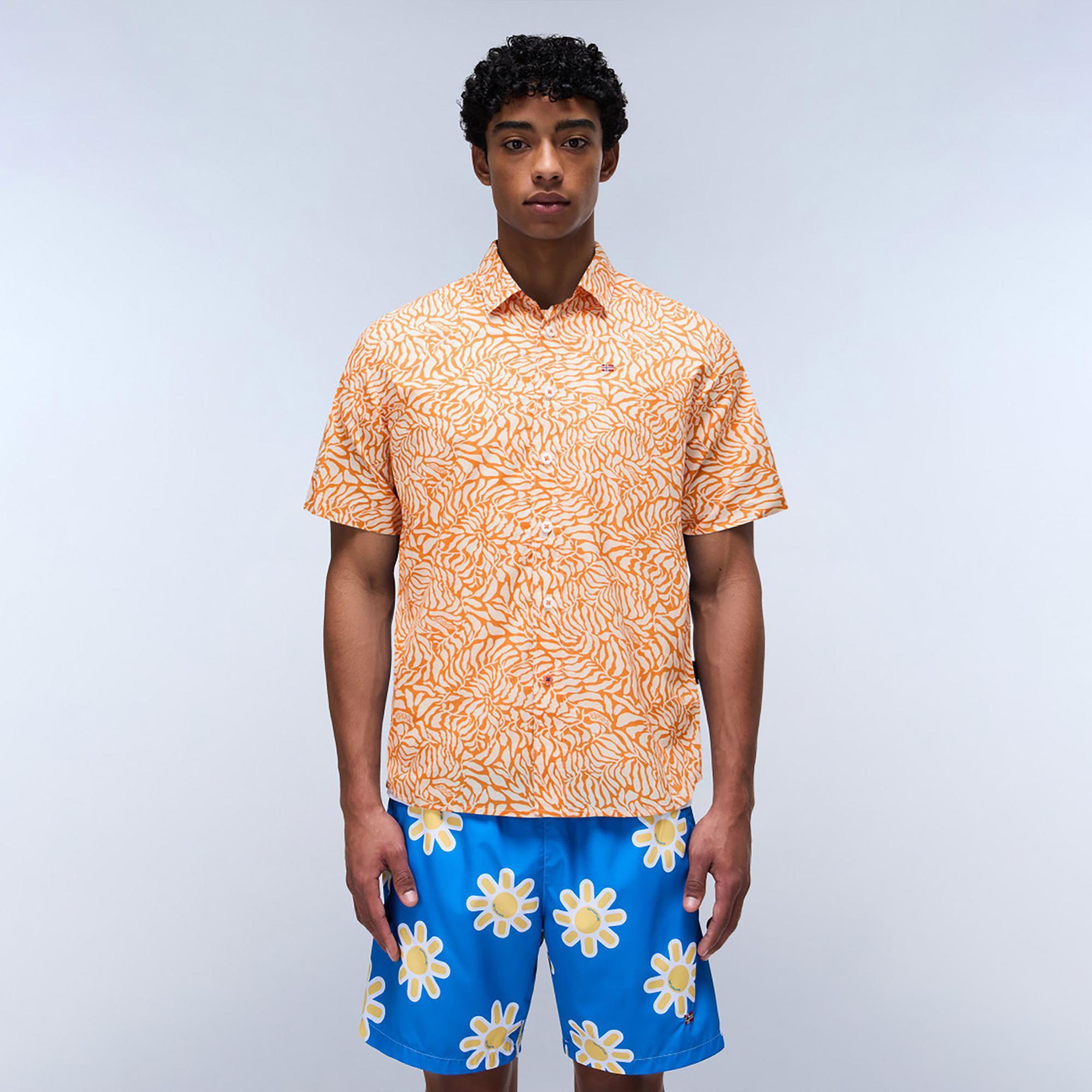 Napapijri  G-Ronge SS 1 Erkek Renkli Gömlek