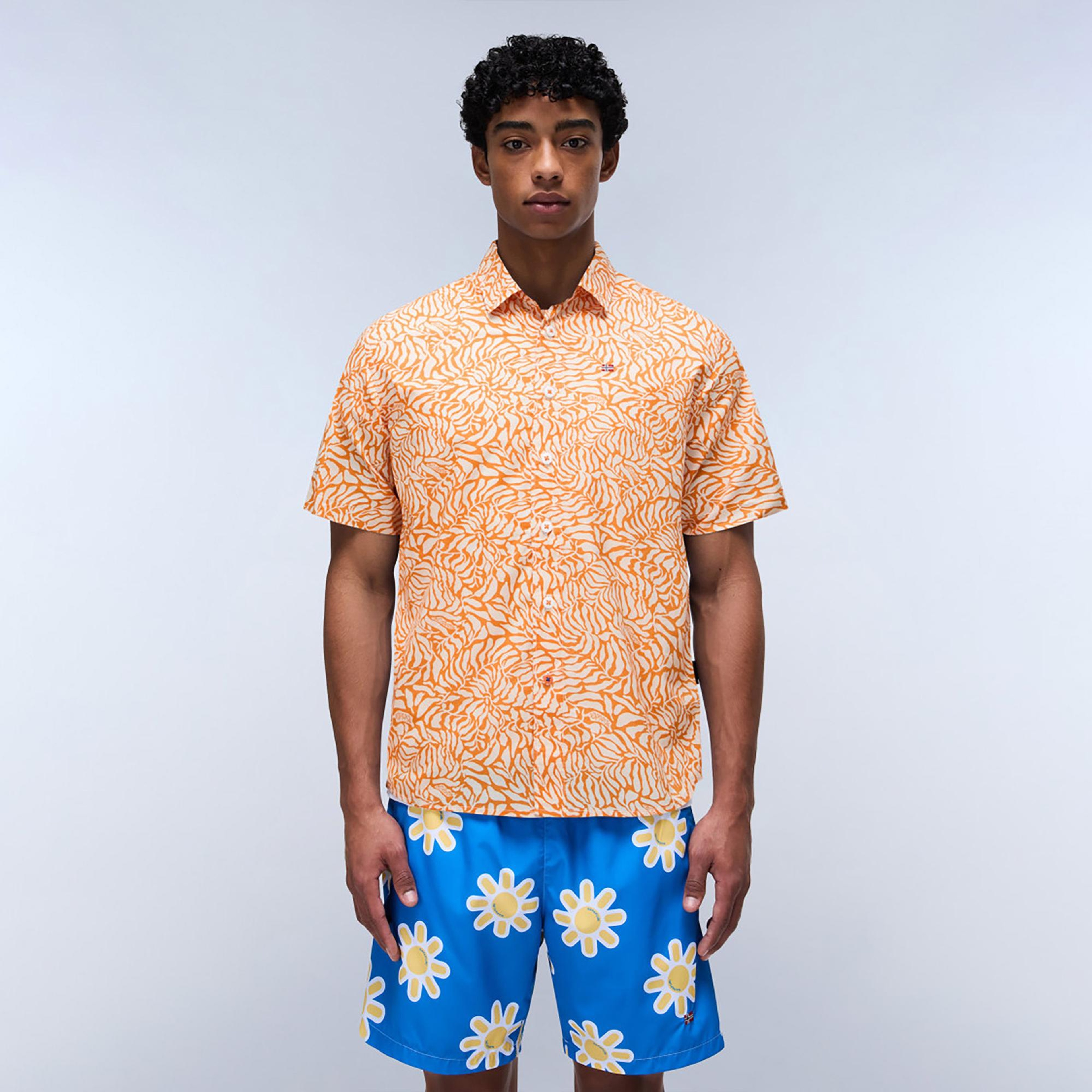 Napapijri  G-Ronge SS 1 Erkek Renkli Gömlek