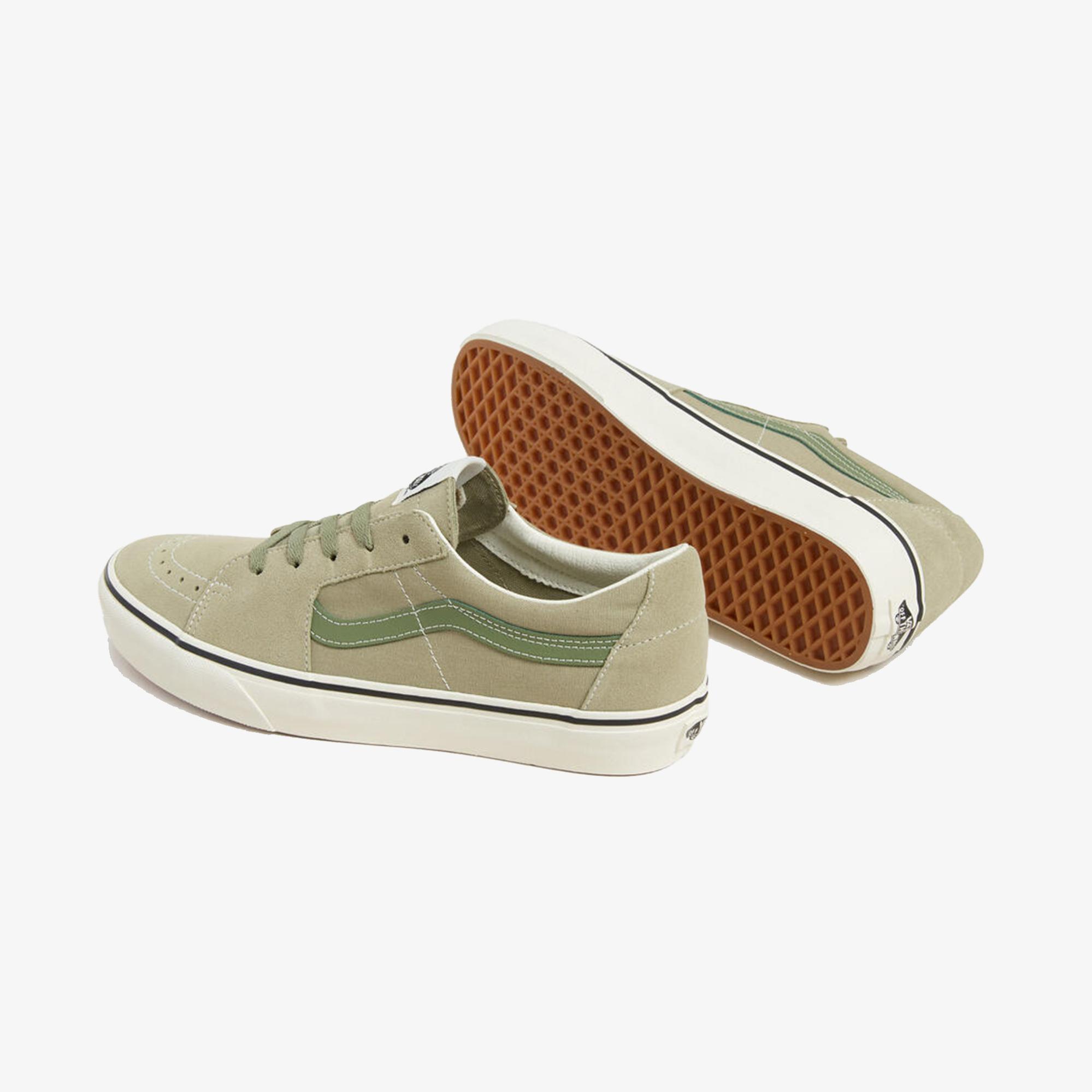 Vans Sk8-Low Unisex Krem Haki Sneaker