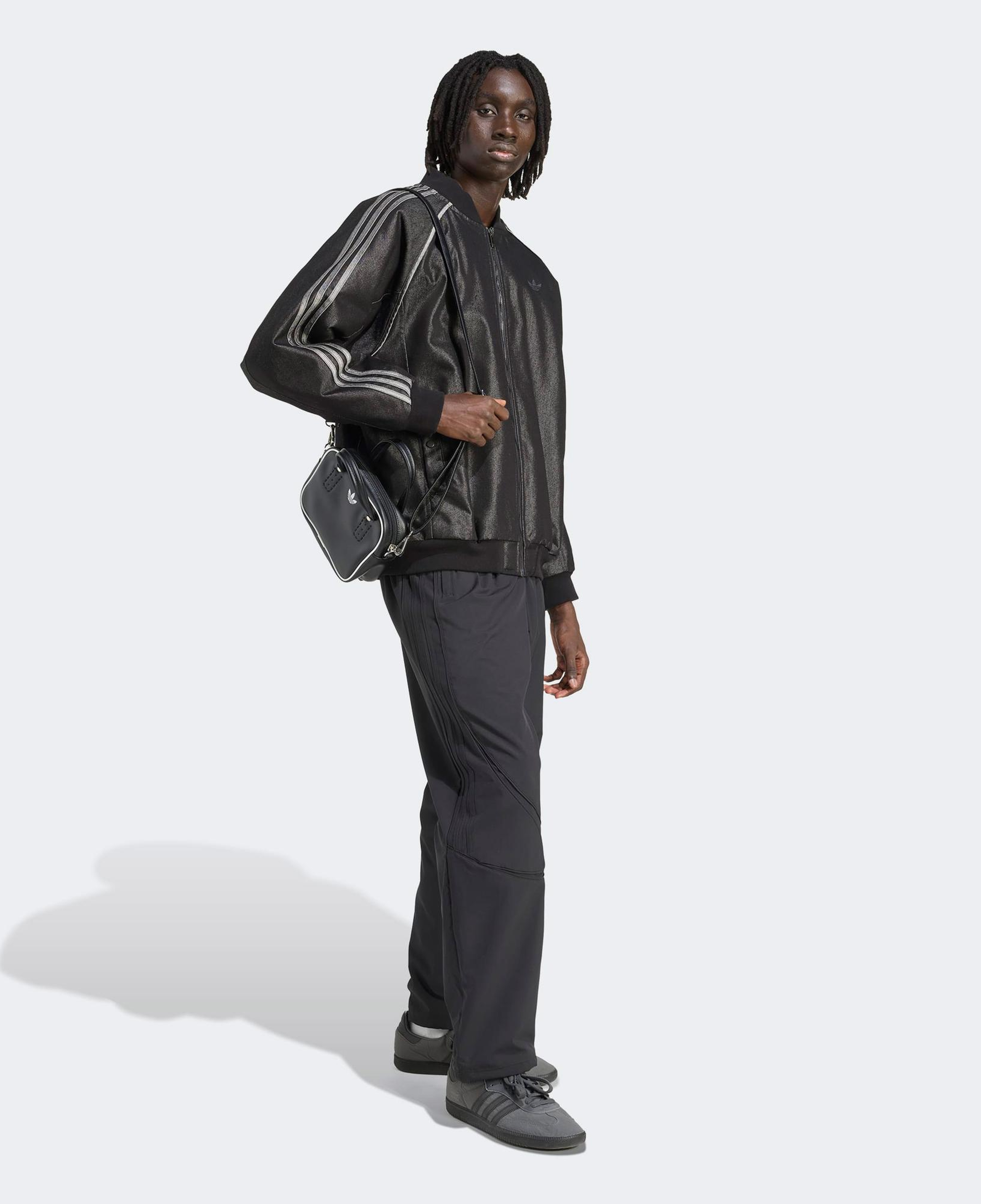 adidas Denim Erkek Siyah Ceket