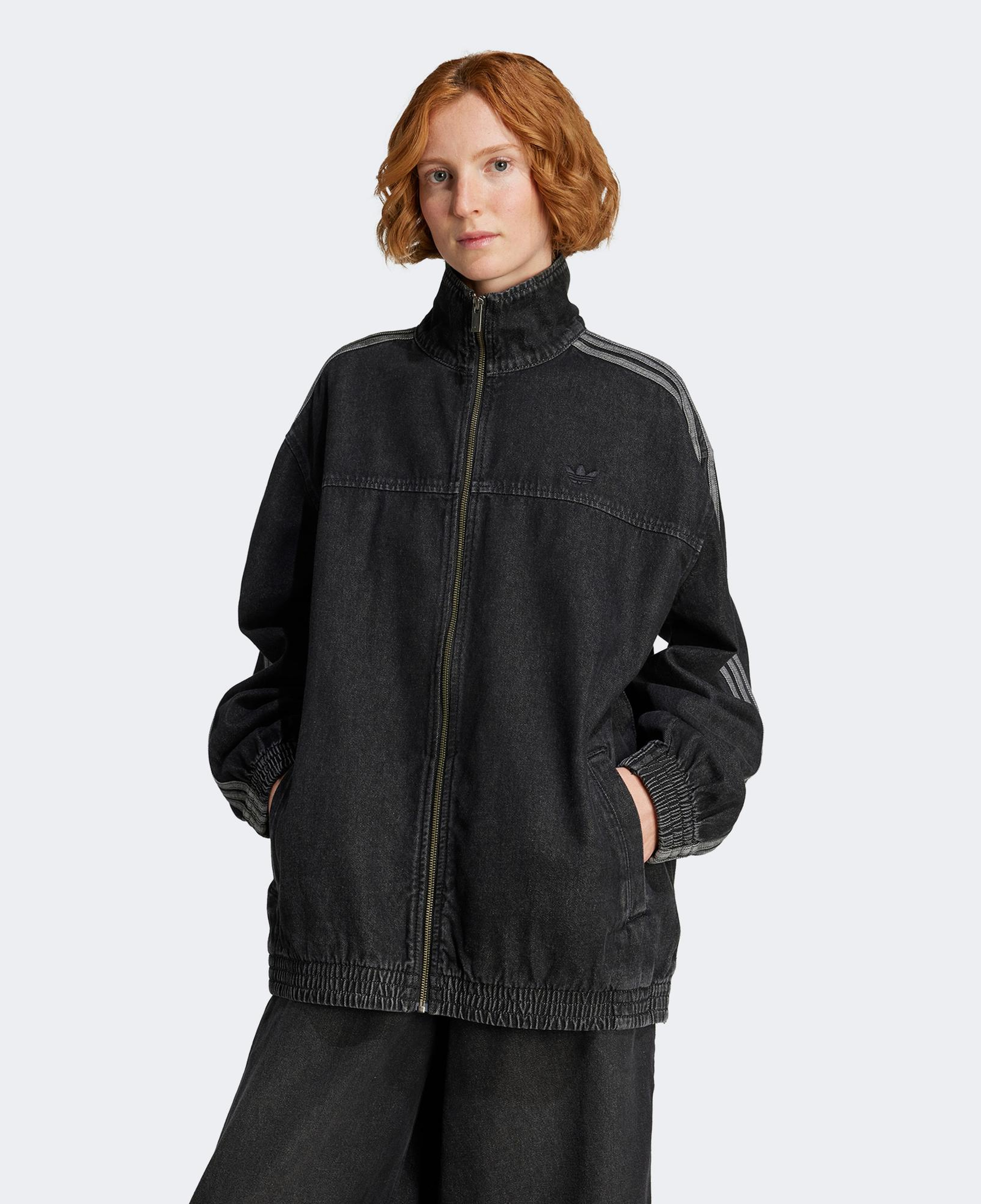 adidas Adicolor Denim Adilenium Kadın Siyah Ceket