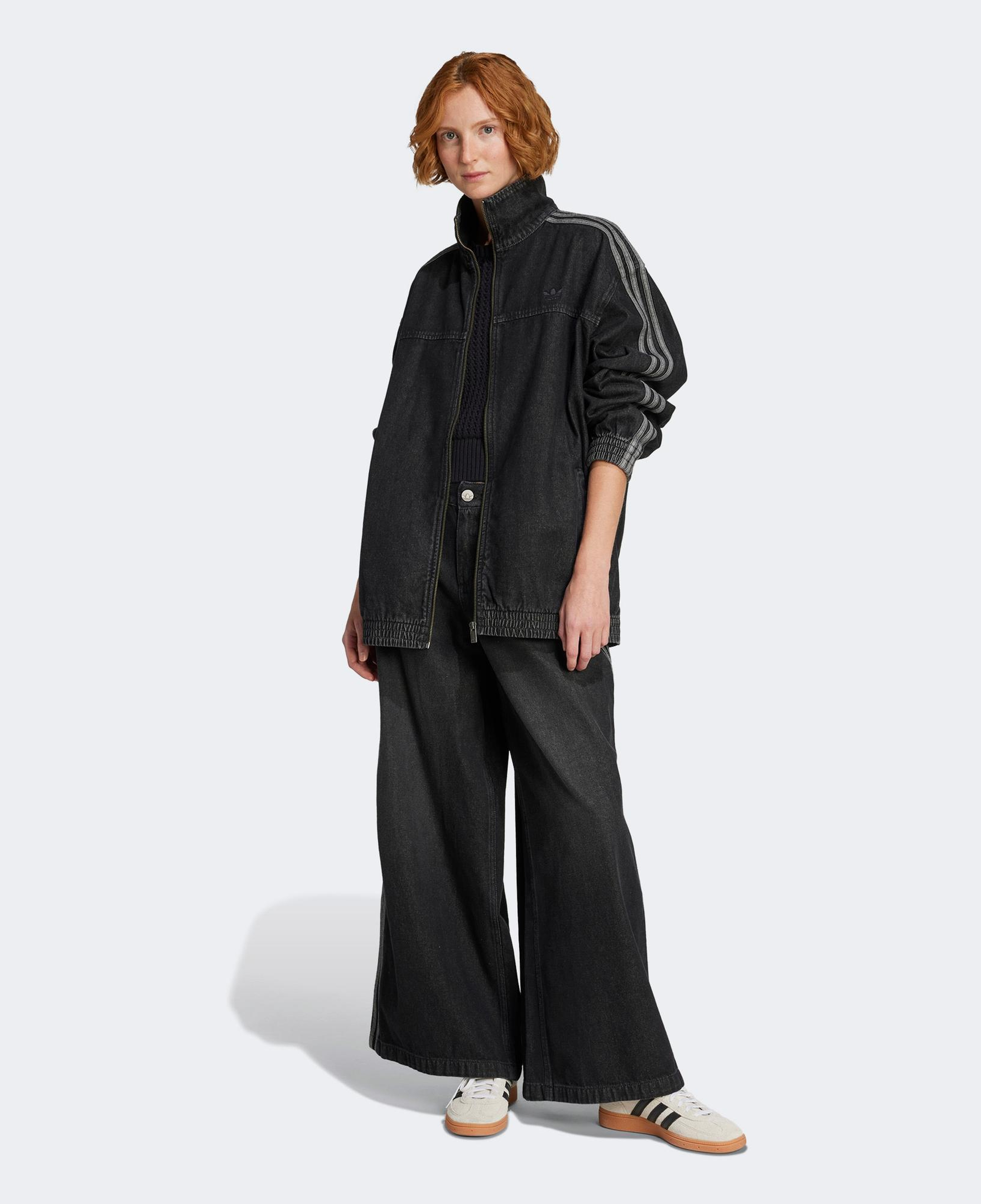 adidas Adicolor Denim Adilenium Kadın Siyah Ceket