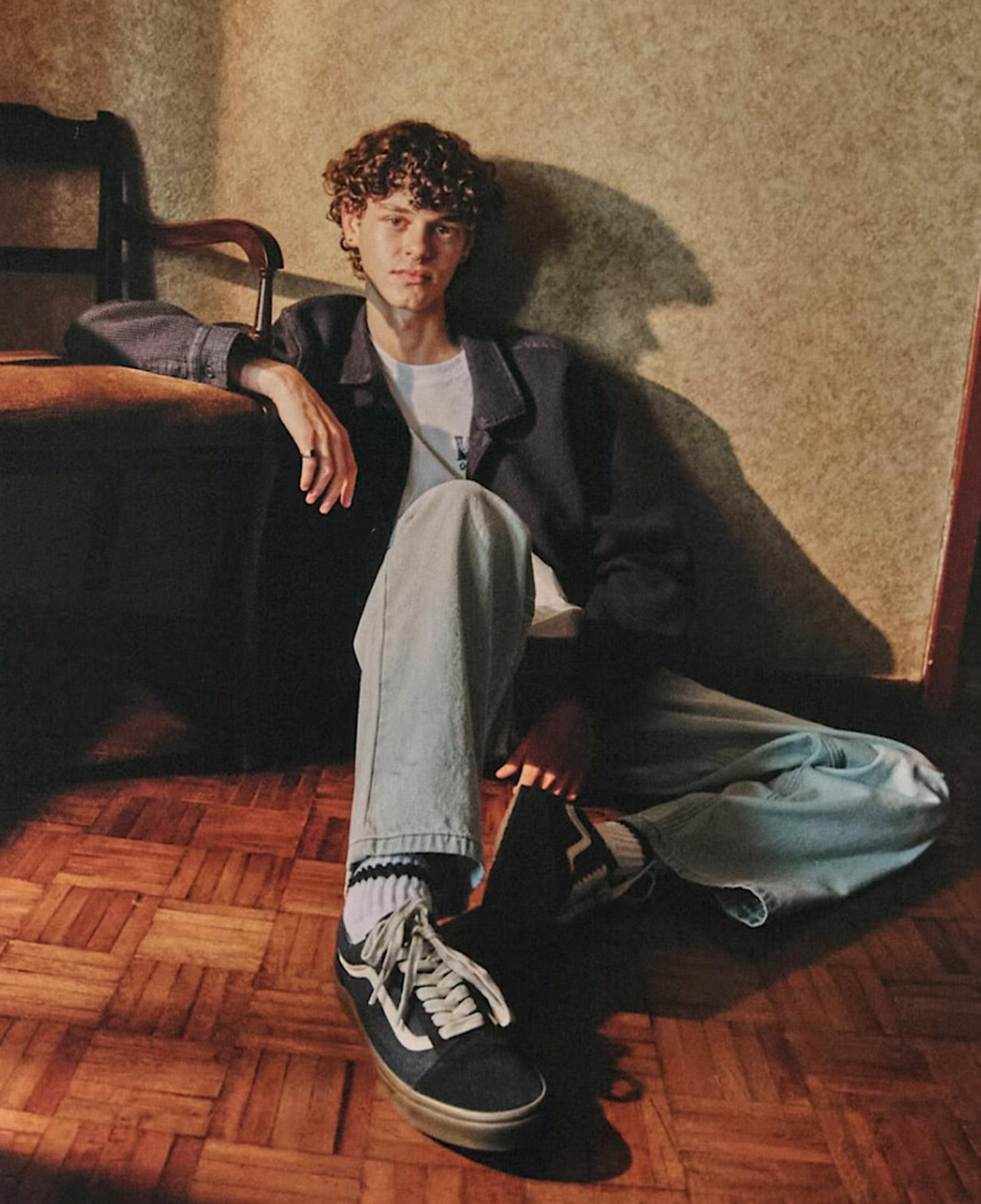 Vans Old Skool Erkek Lacivert Sneaker