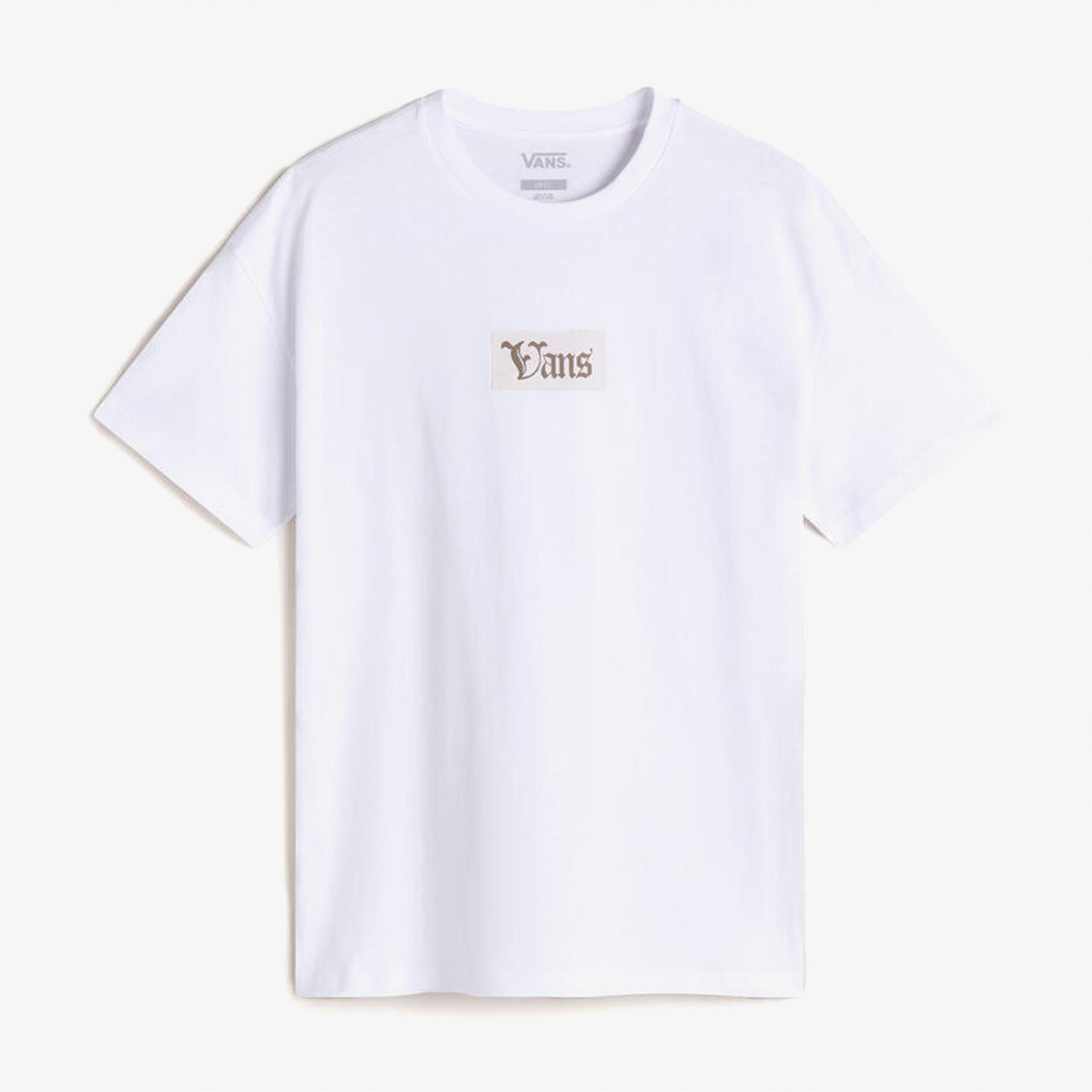 Vans Garden Oversized Ss Kadın Beyaz T-Shirt