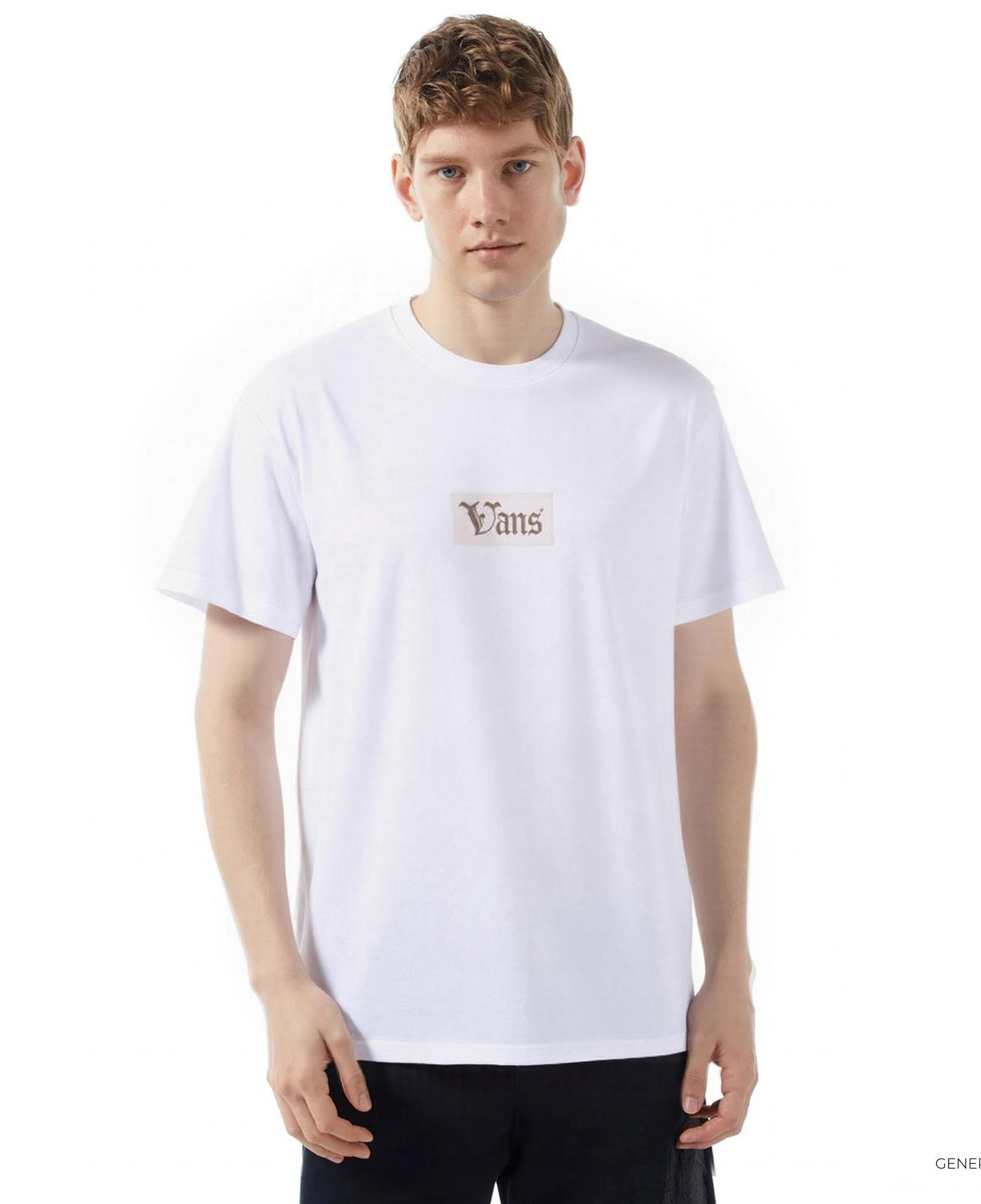 Vans Garden Oversized Ss Kadın Beyaz T-Shirt