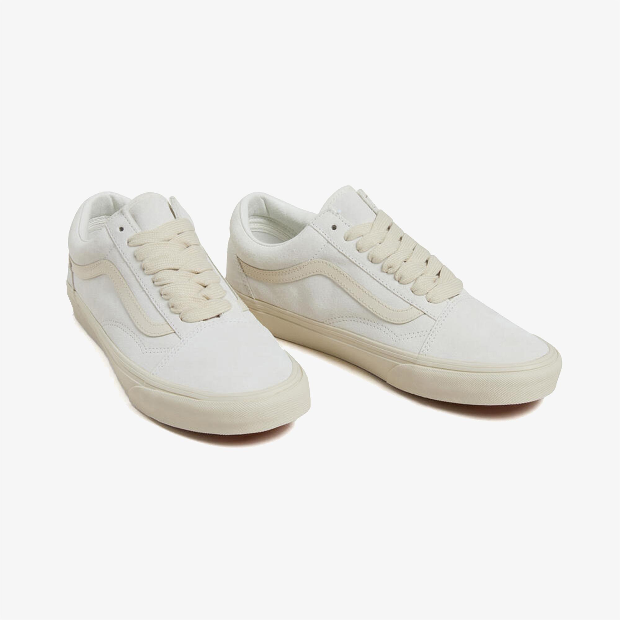 Vans Old Skool Kadın Krem Sneaker