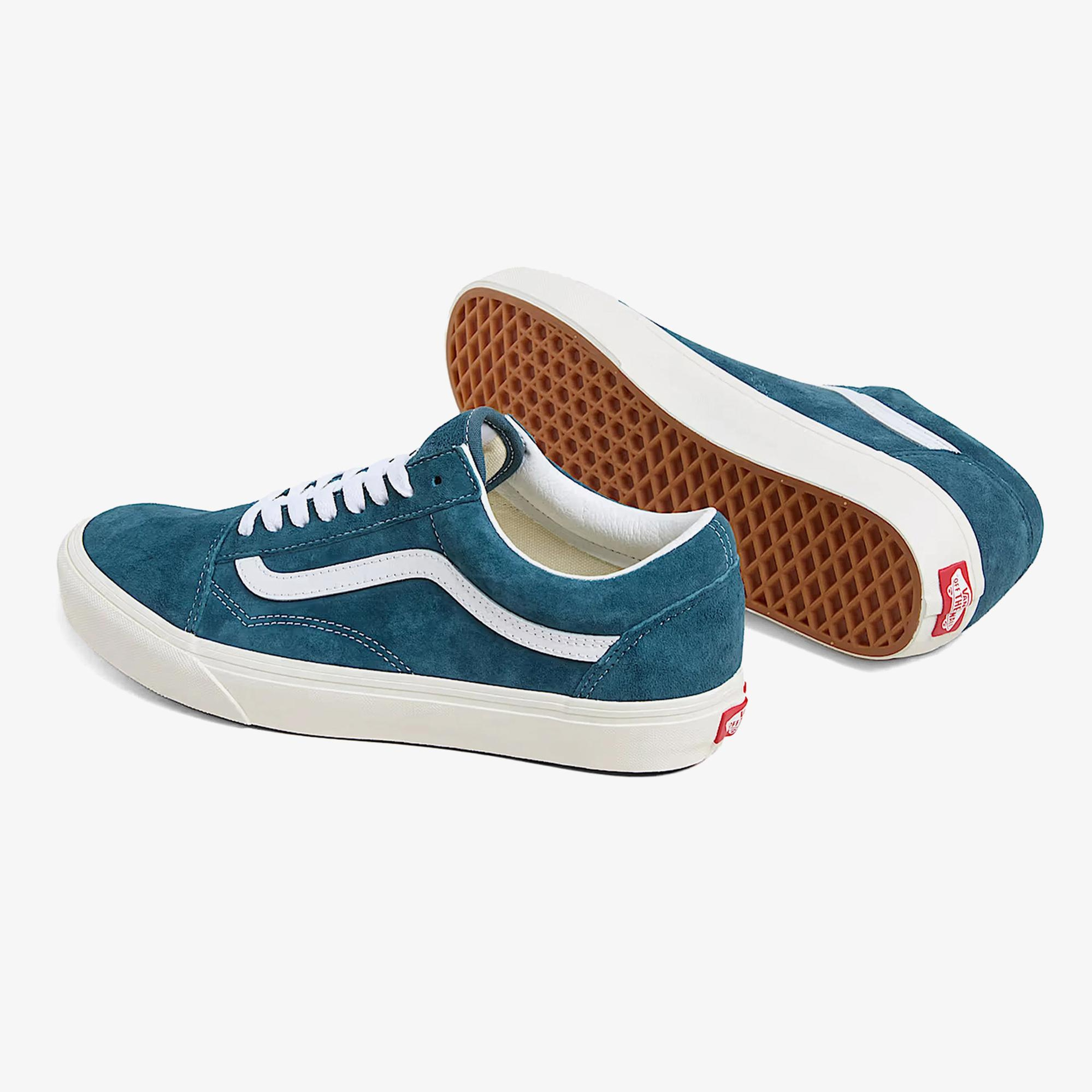 Vans Old Skool Kadın Lacivert Süet Sneaker
