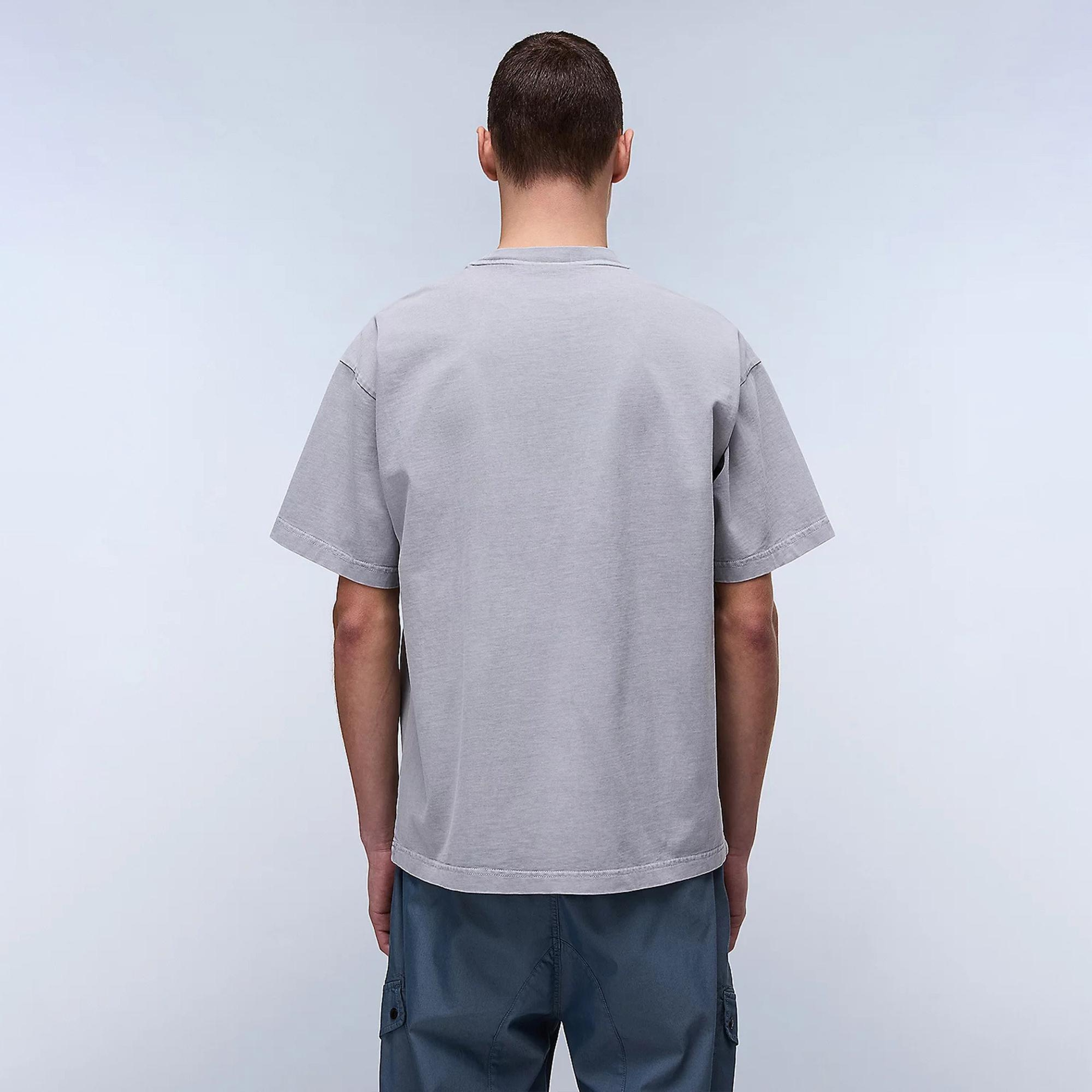 Napapijri  S-Cortona SS Sum Erkek Gri T-Shirt