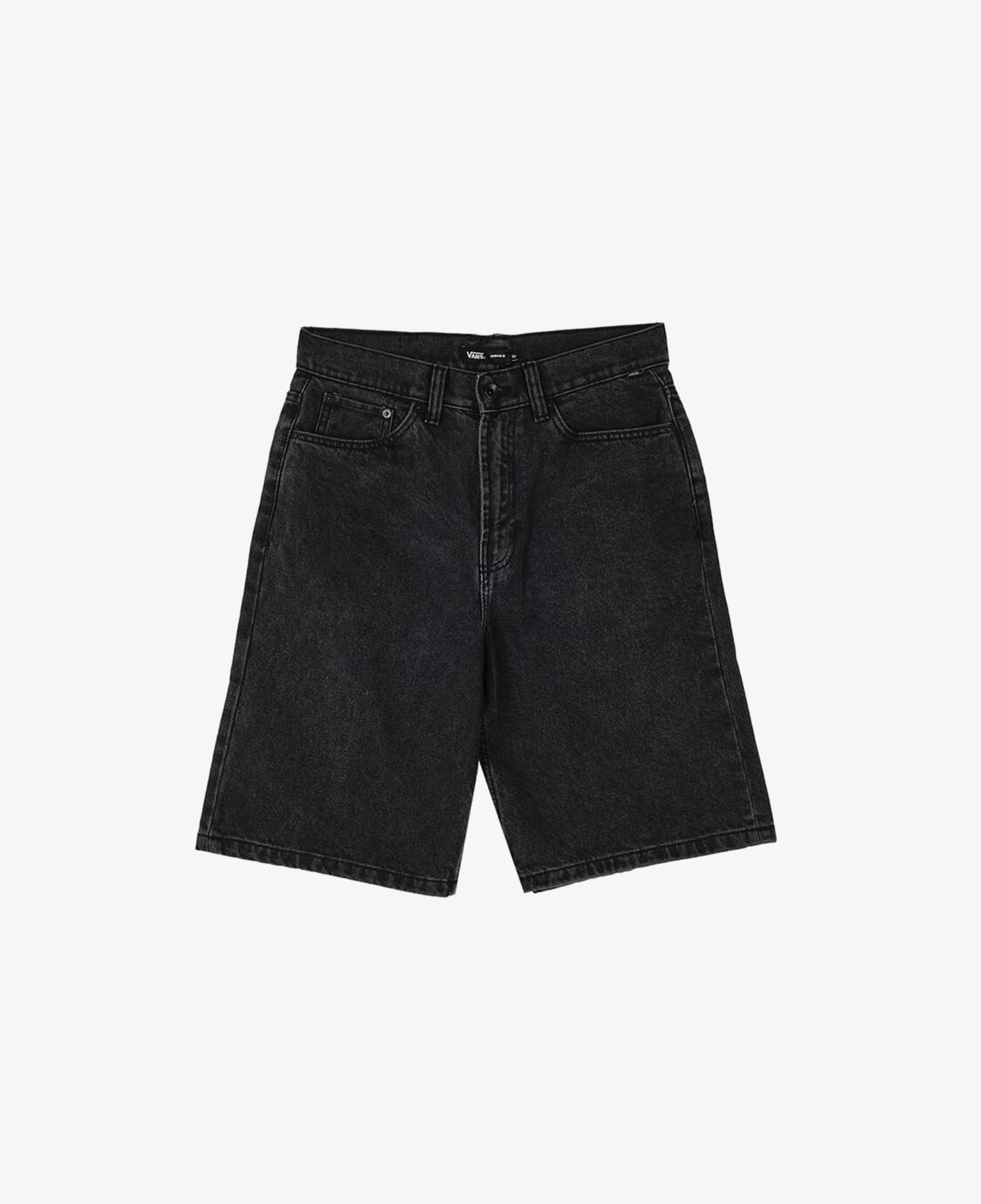 Vans Check-5 Baggy Denim Erkek Siyah Şort