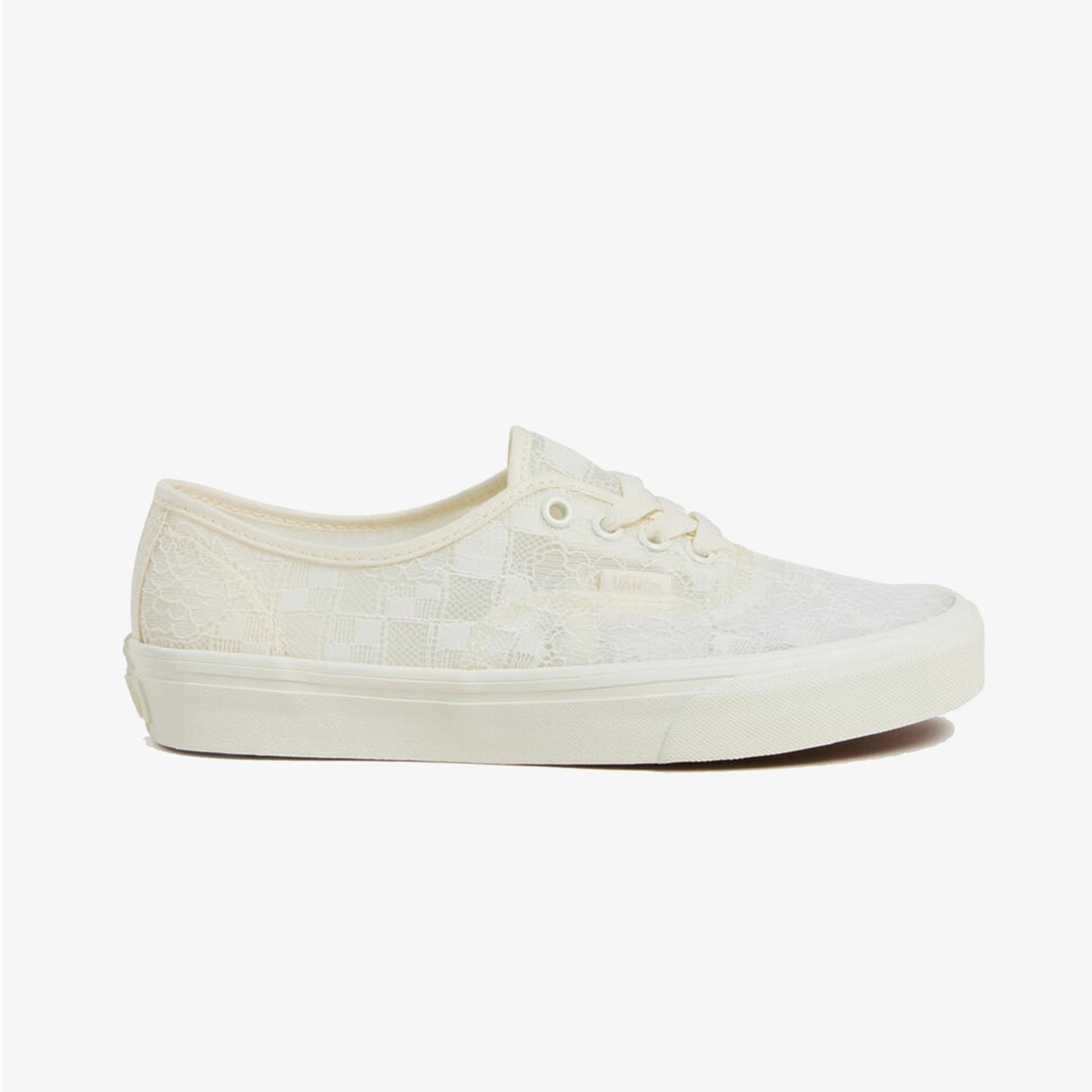 Vans Authentic Kadın Krem Sneaker