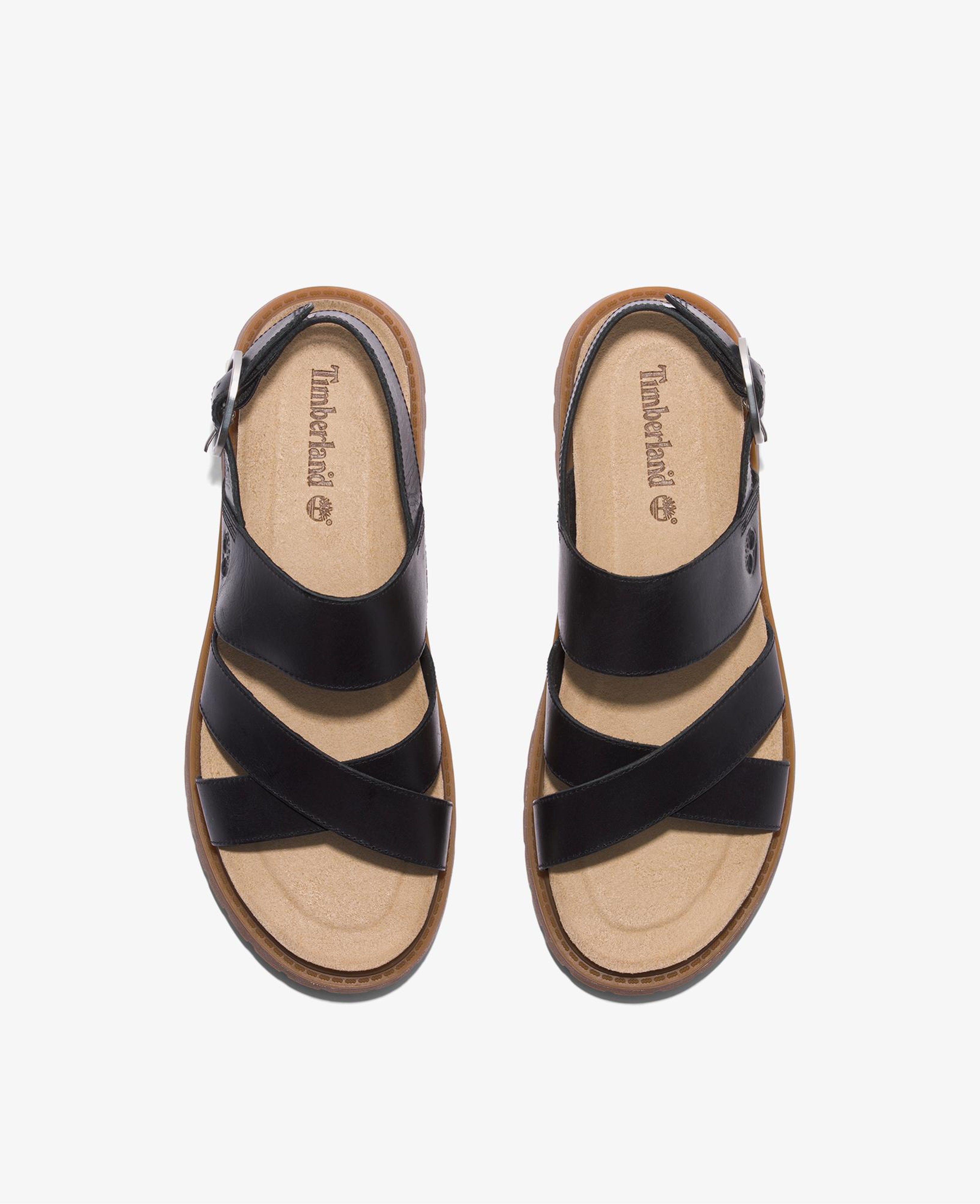 Timberland Clairemont Way Backstrap Kadın Siyah Sandalet