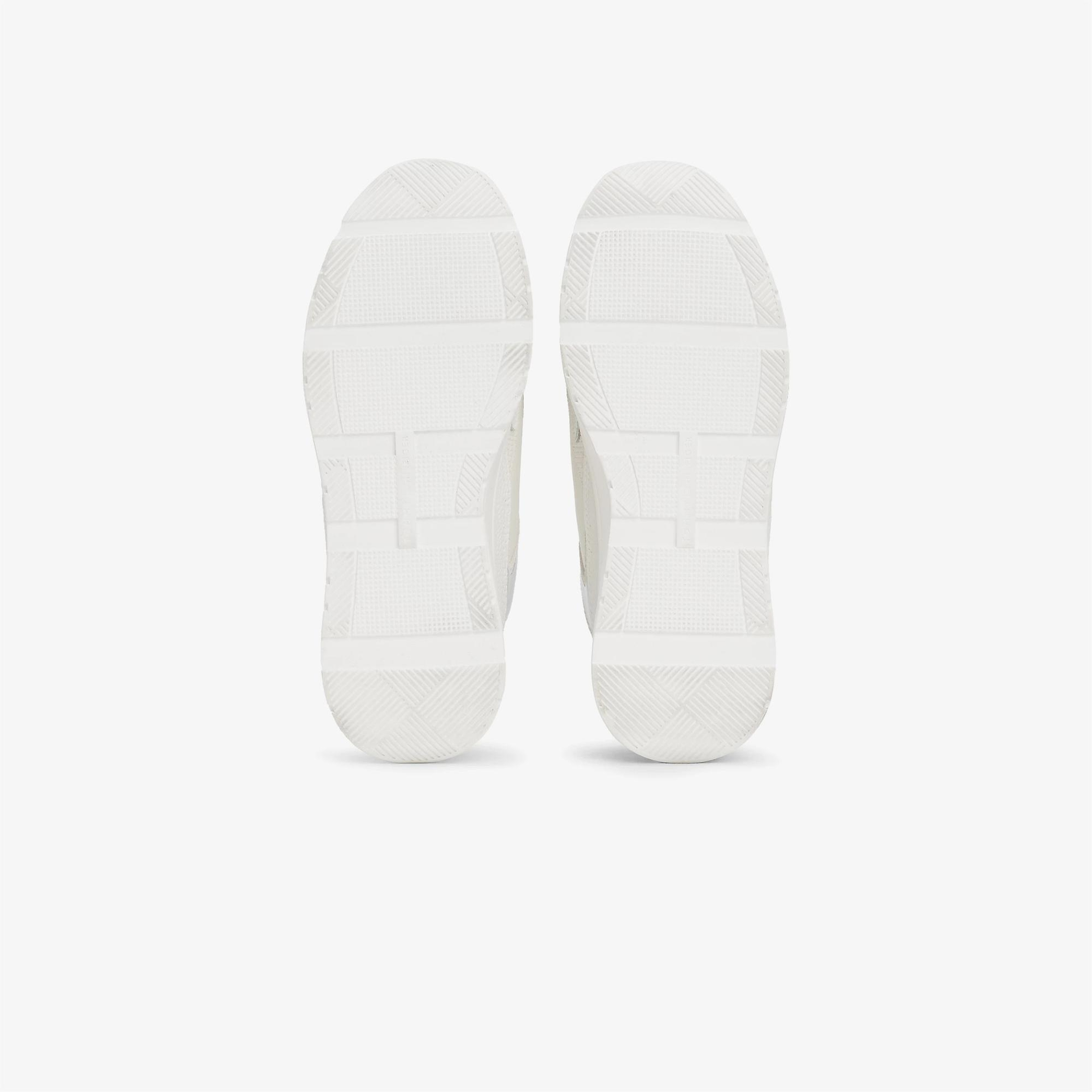 Tommy Hilfiger Deri Logolu Kadın Beyaz Spor Ayakkabı