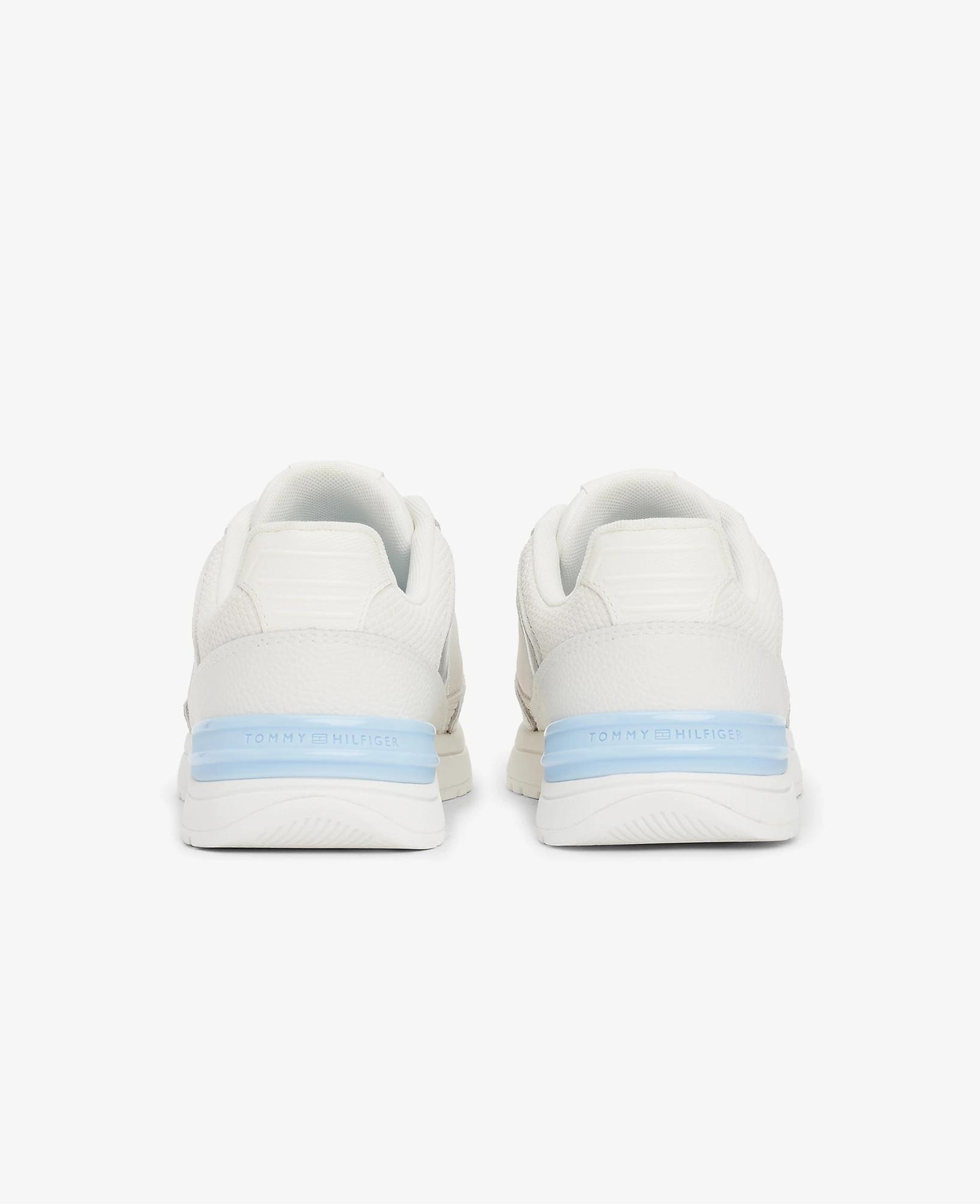 Tommy Hilfiger Deri Logolu Kadın Beyaz Spor Ayakkabı