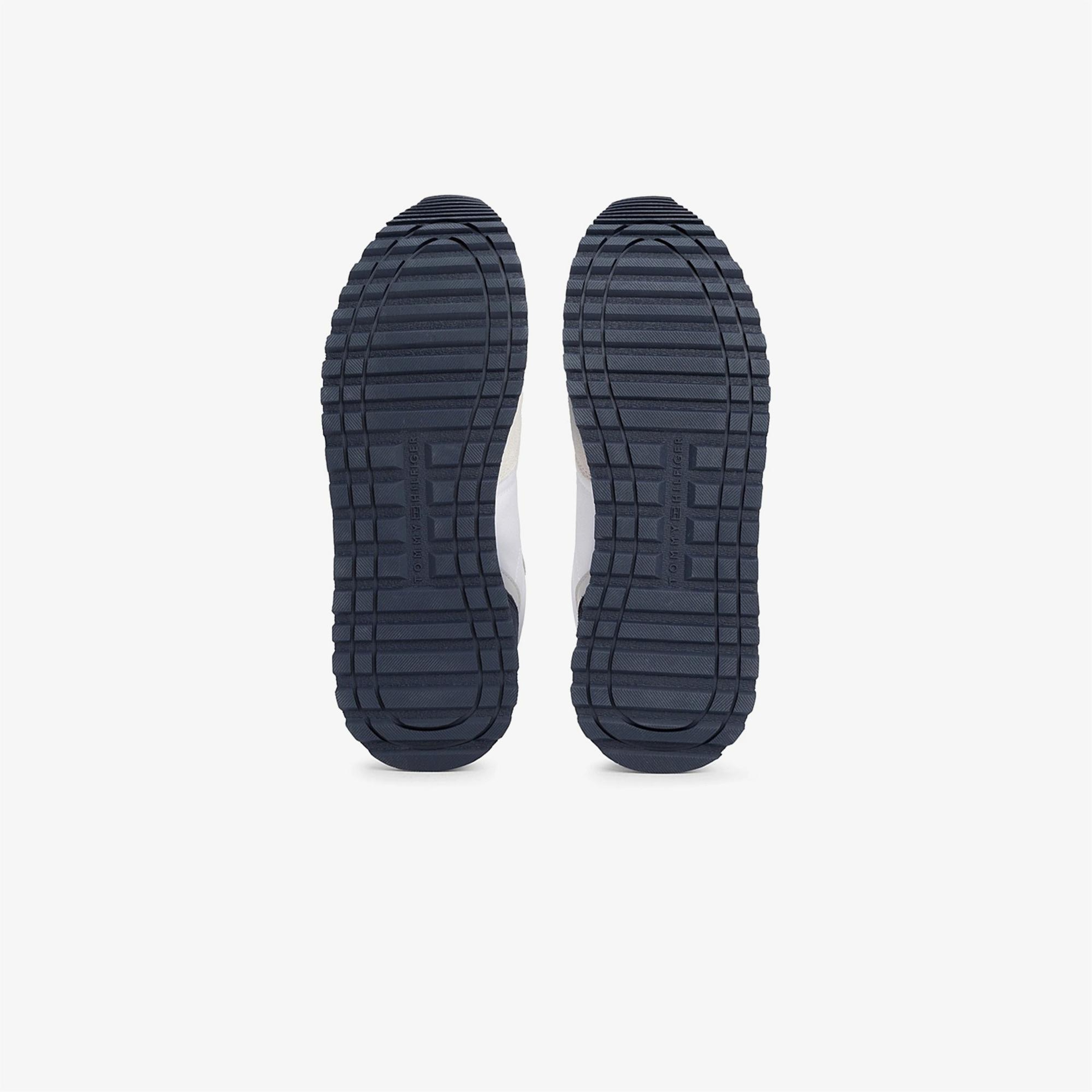 Tommy Hilfiger New Runner Eva Mix Erkek Beyaz Sneaker