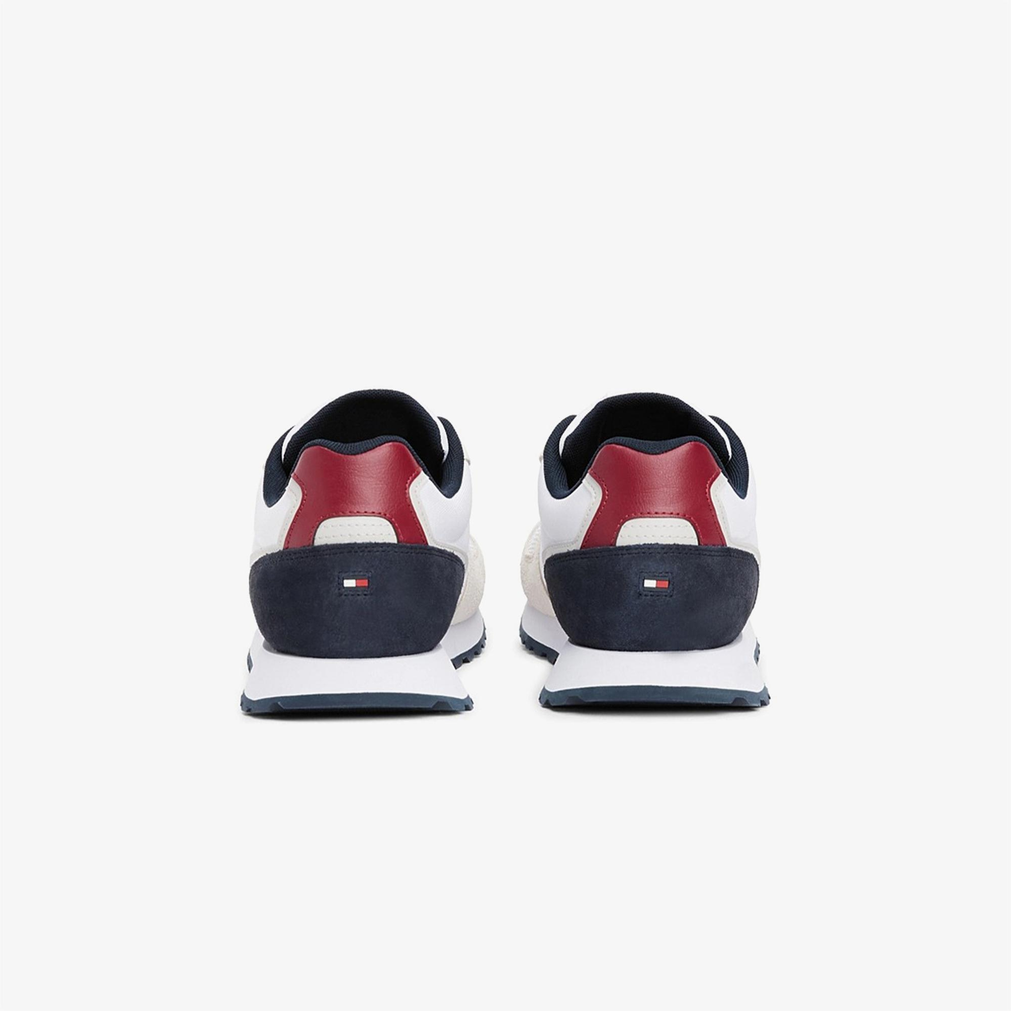 Tommy Hilfiger New Runner Eva Mix Erkek Beyaz Sneaker